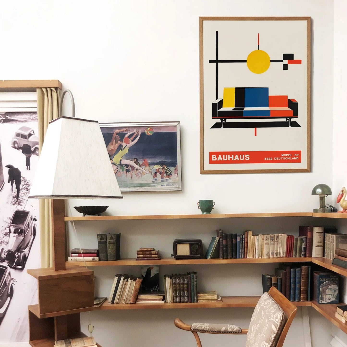 Bauhaus Furniture Model G7 Poster
