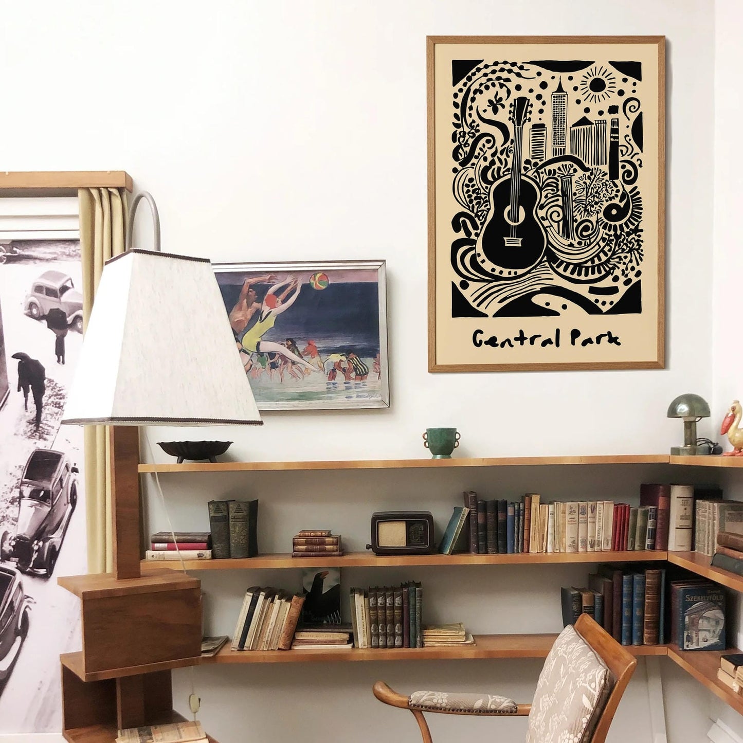 Central Park Music Jazz Session Poster