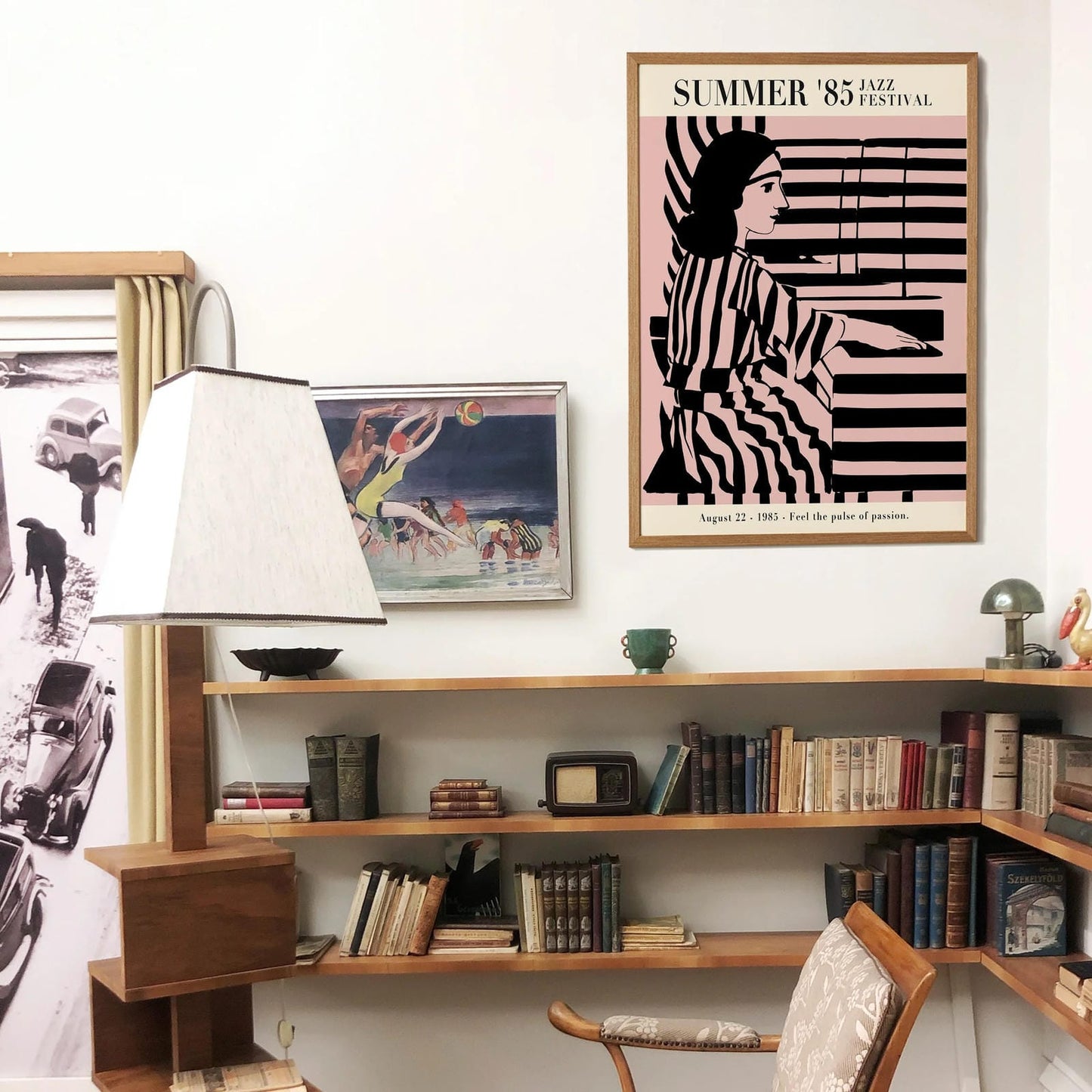 Summer 1985 Jazz Festival Poster