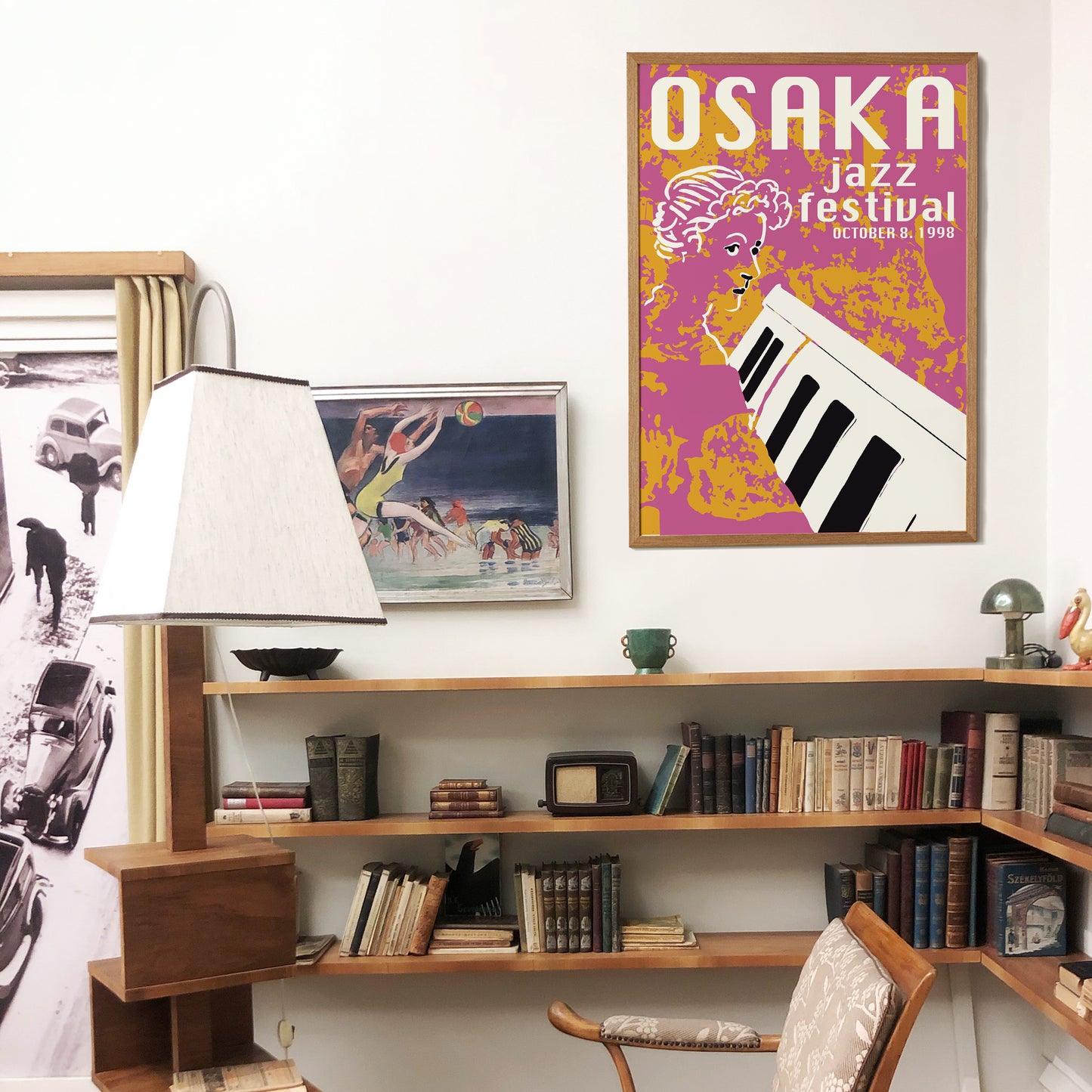 Osaka Jazz Festival 1998 Retro Poster