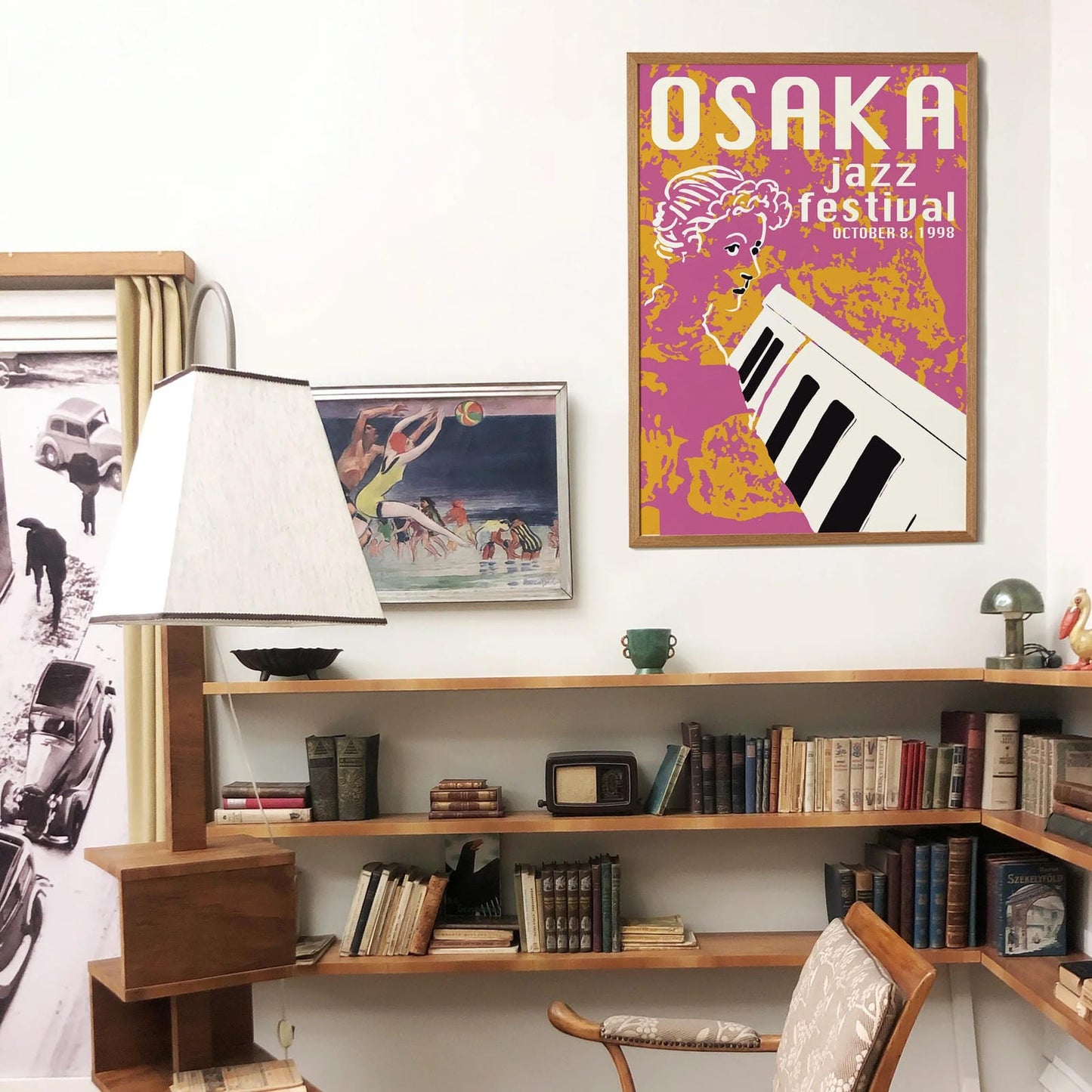 Osaka Jazz Festival 1998 Retro Poster