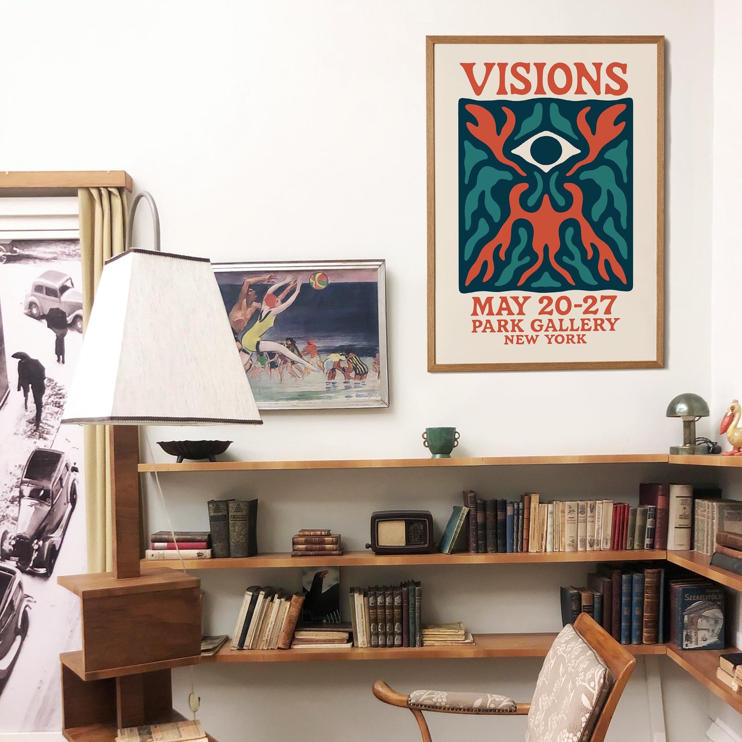 Visions Psychedelic Eye Poster