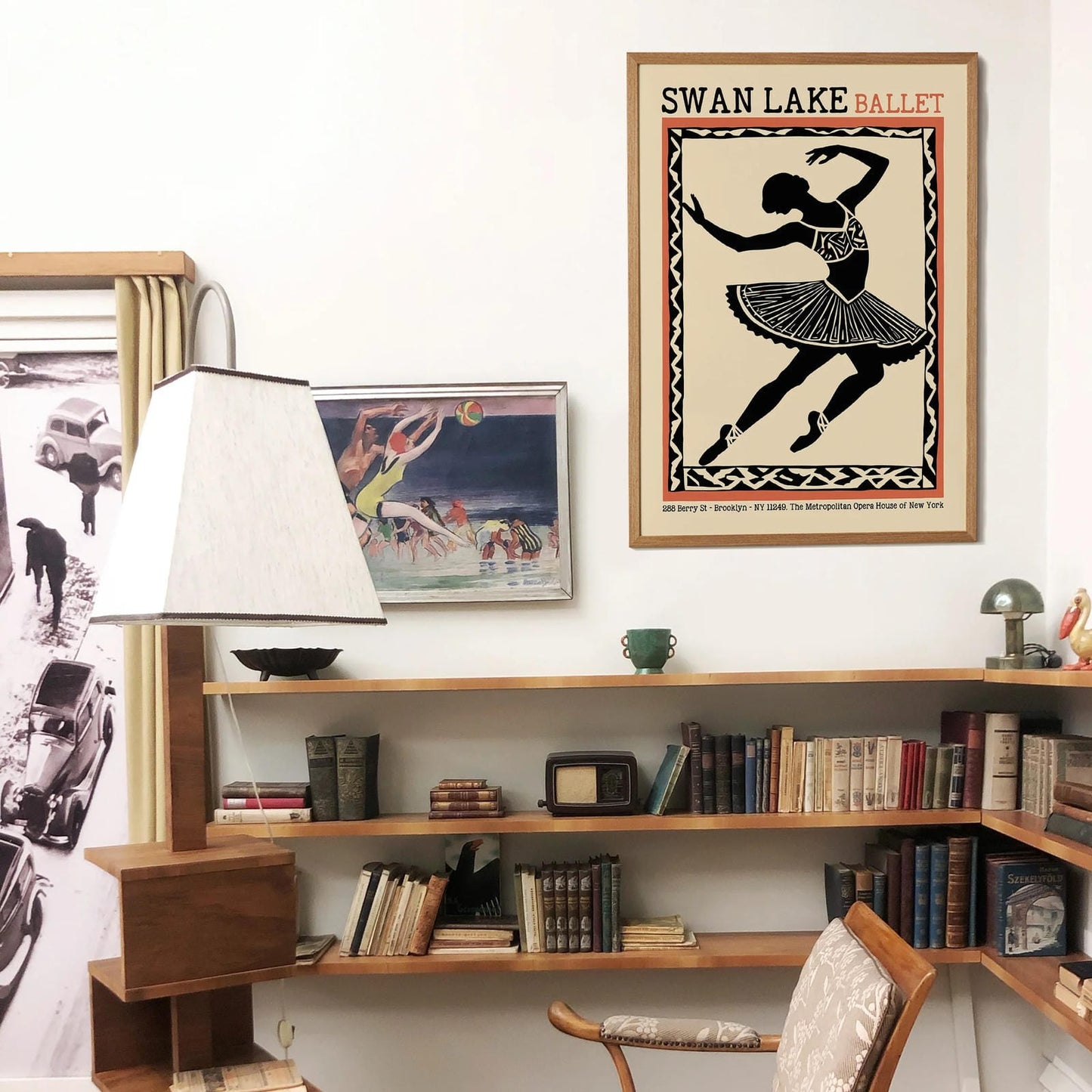 Swan Lake Ballerina Poster
