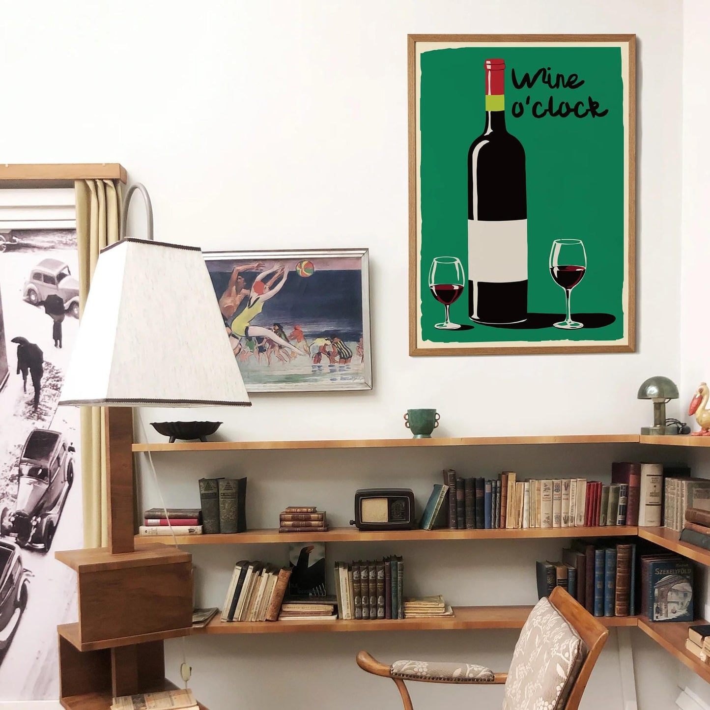 Wine O'clock Cute Poster
