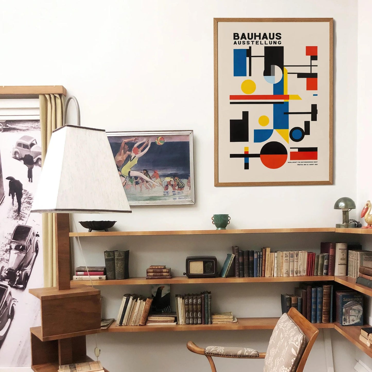 Bauhaus 1914 Abstract Shapes Poster