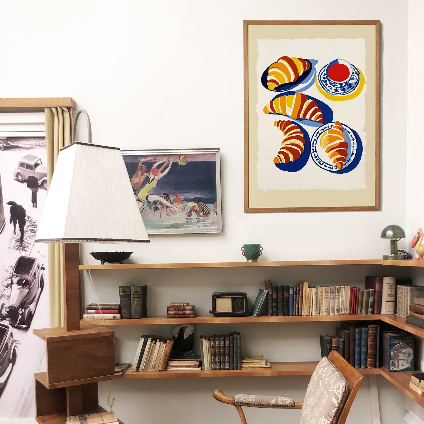 French Croissants Art Print