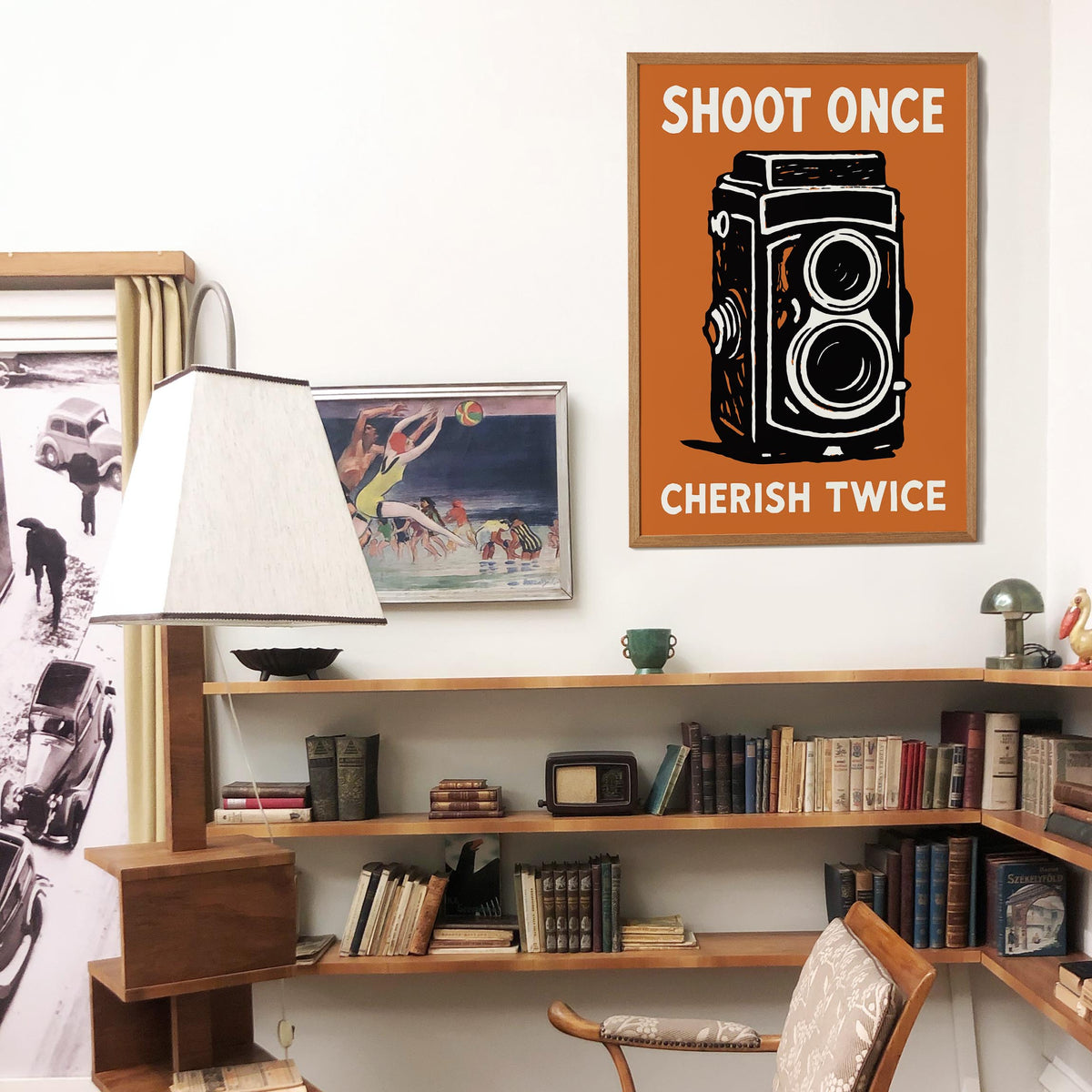 Timeless Camera Quote Poster