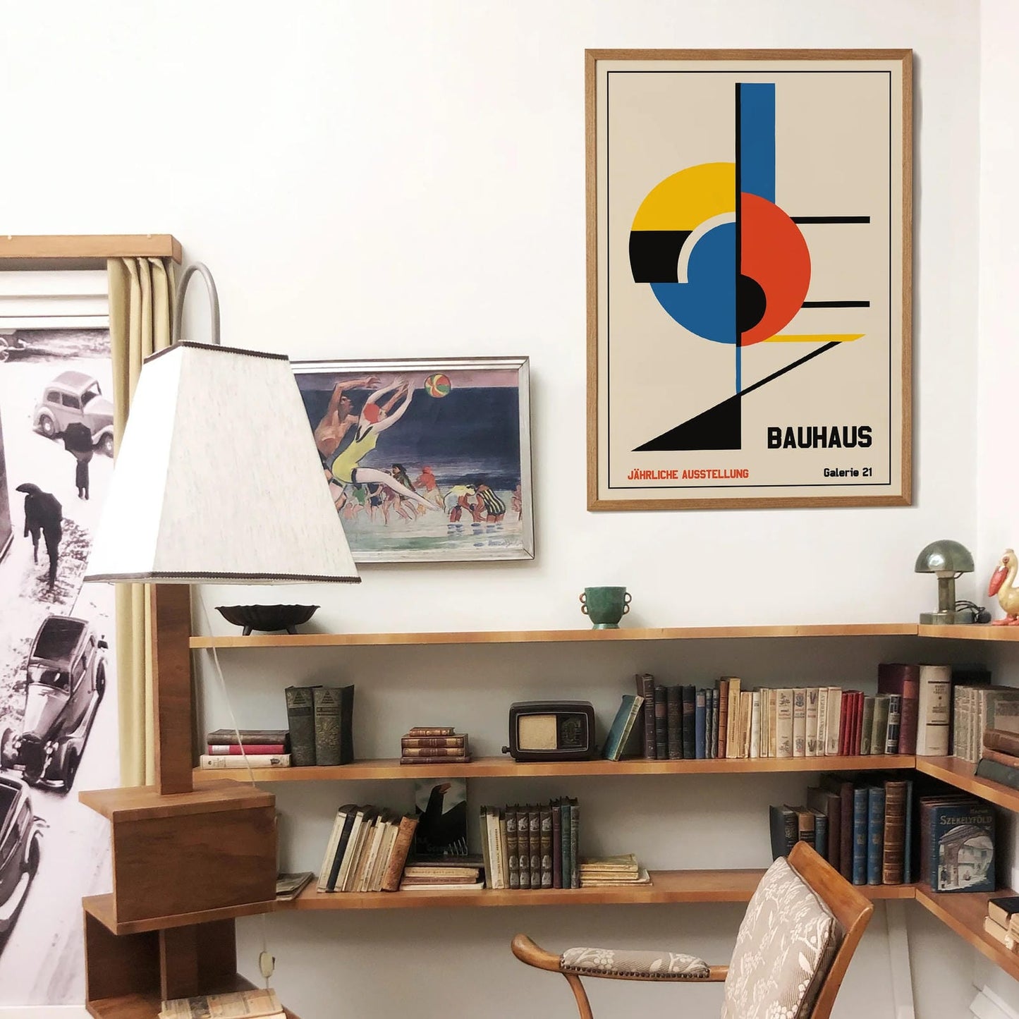 Bauhaus Exhibition German Poster
