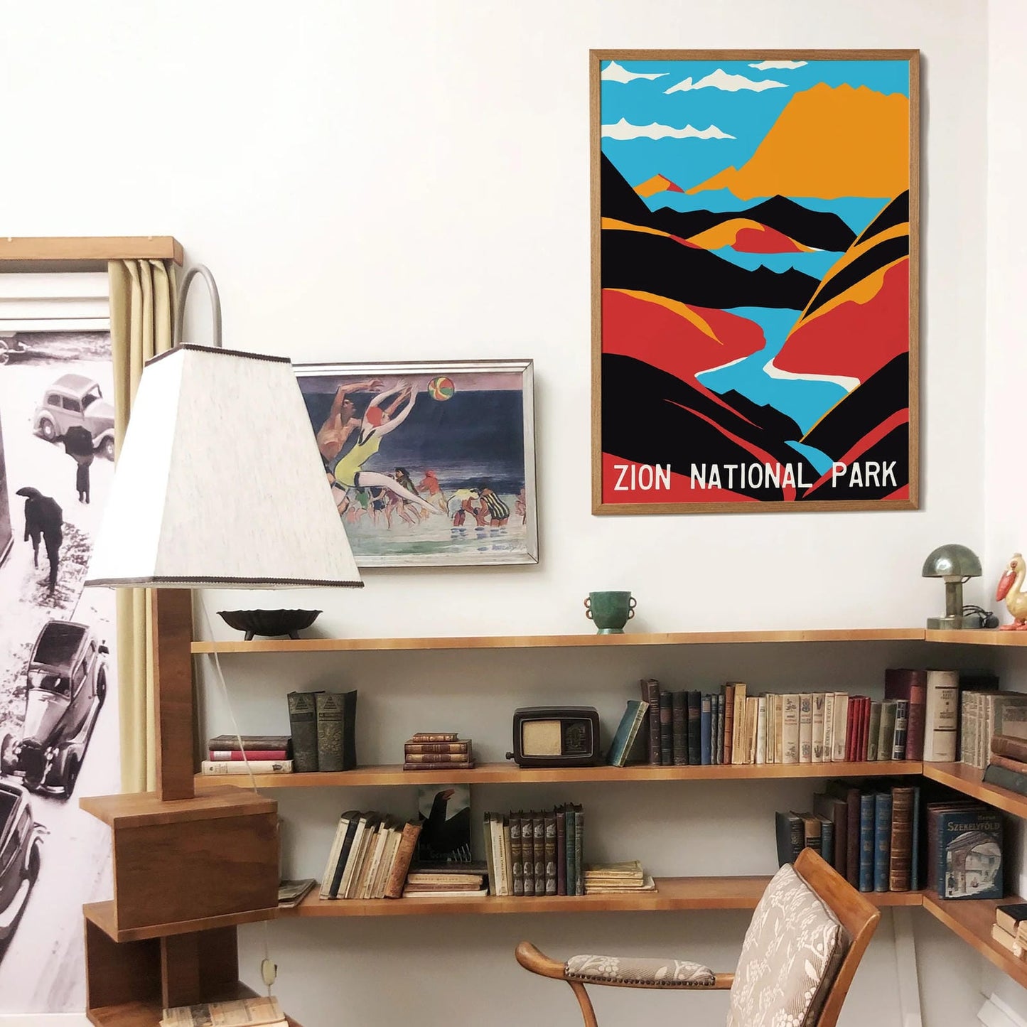 Zion National Park Travel Poster
