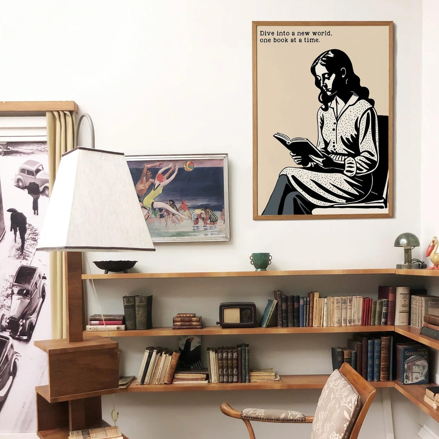 Retro Literary Poster