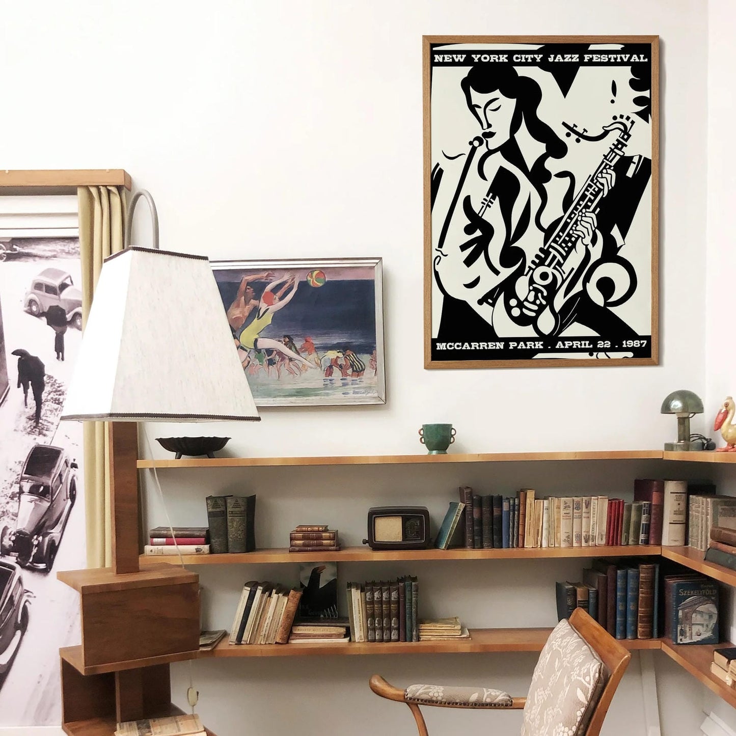 New York City Jazz Festival Vintage Poster