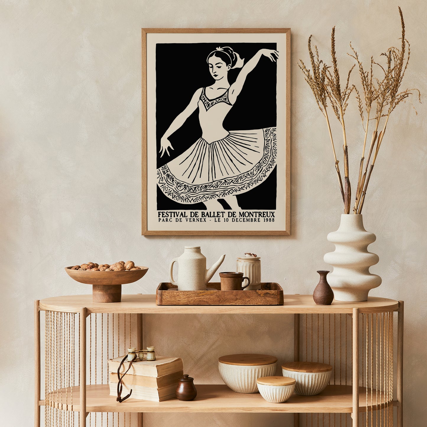 French Ballet Wall Art Poster