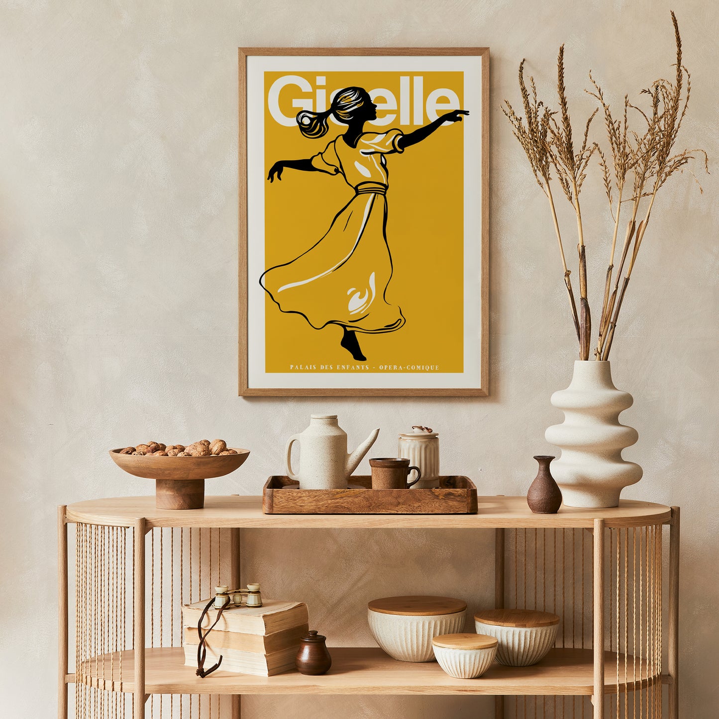 Giselle Retro Ballerina Prints