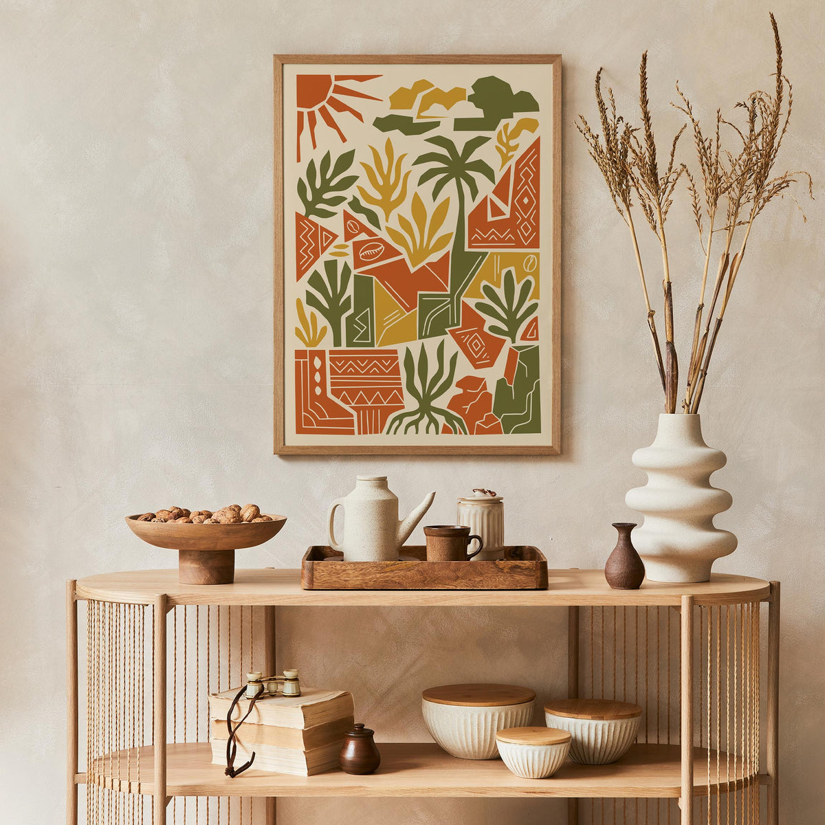 Stay Rooted Bohemian Poster