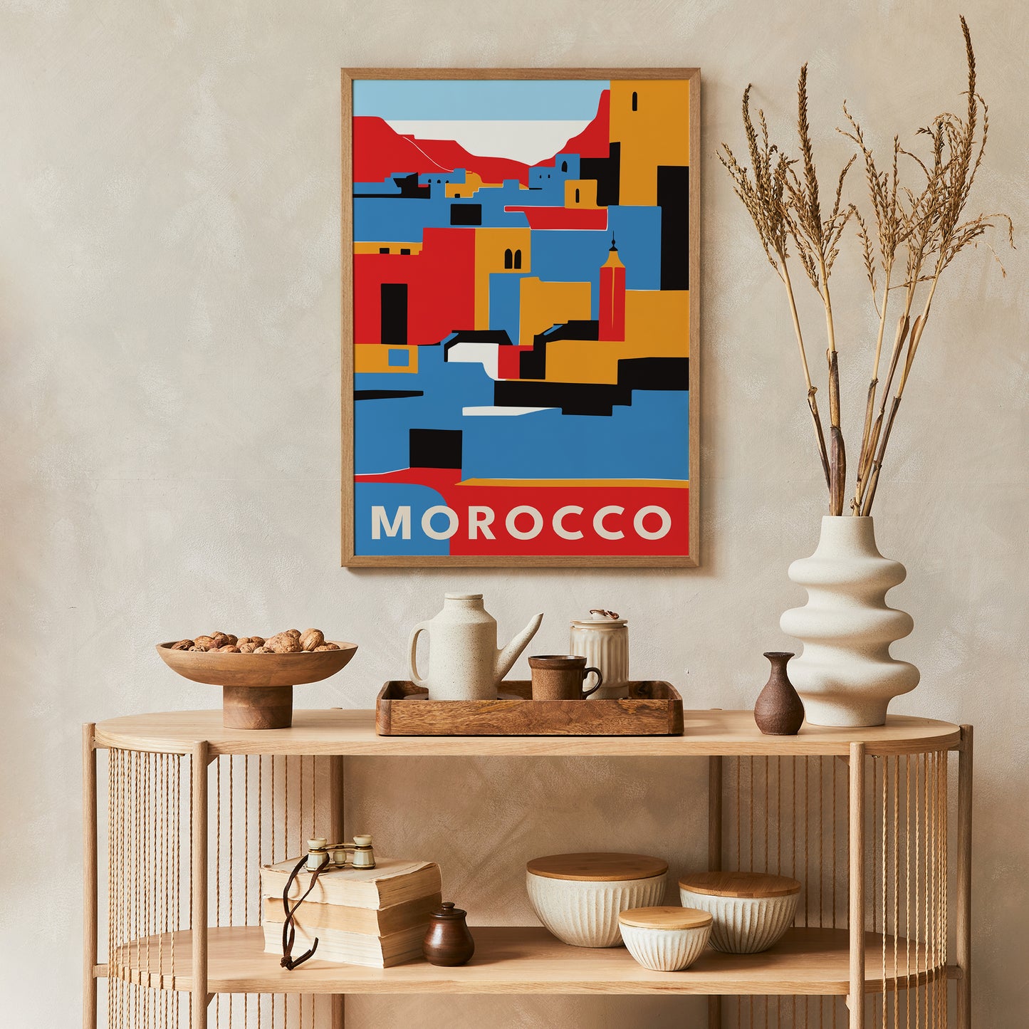 Morocco Minimalist Poster