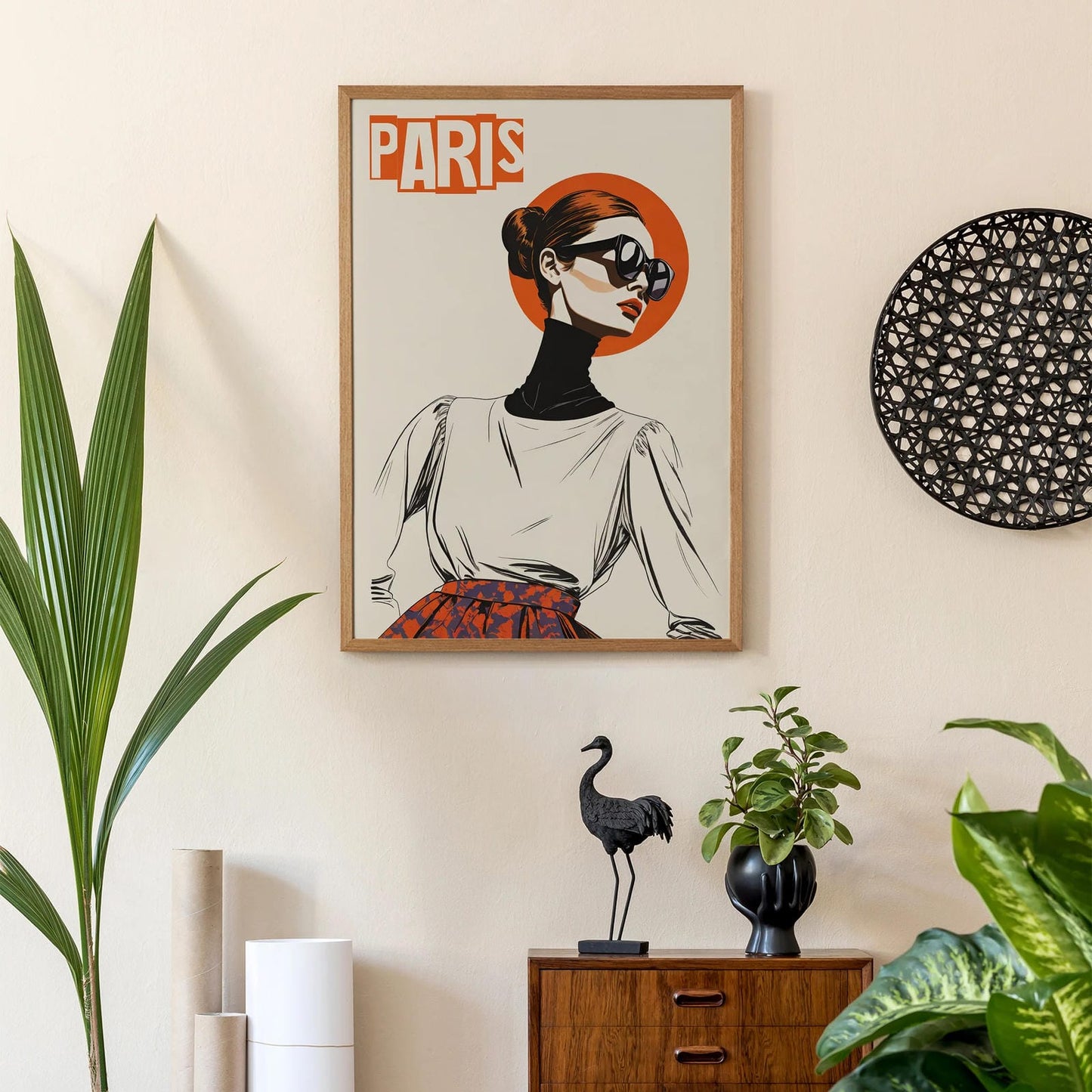 PARIS - Cool Fashion Poster