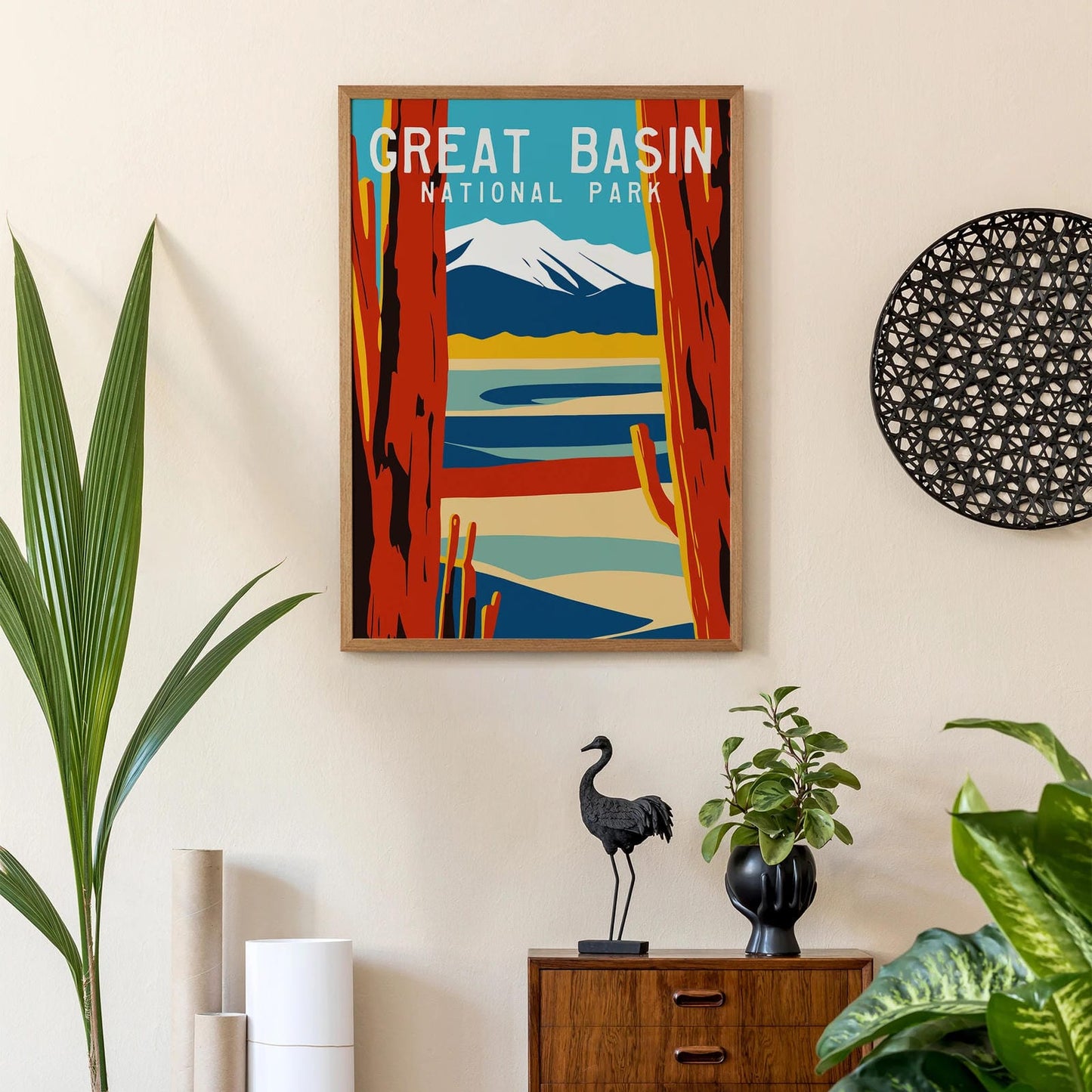 Great Basin Travel Poster