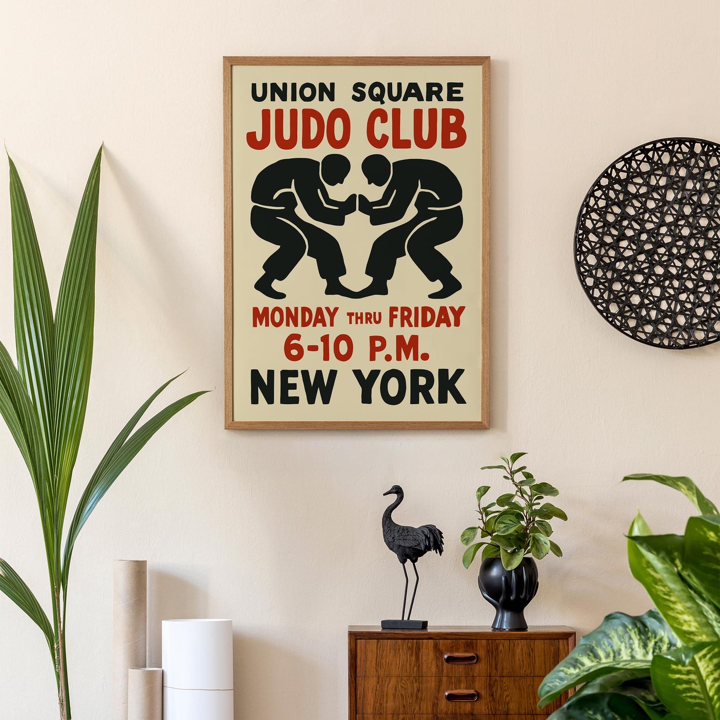 Union Square Judo Club Poster