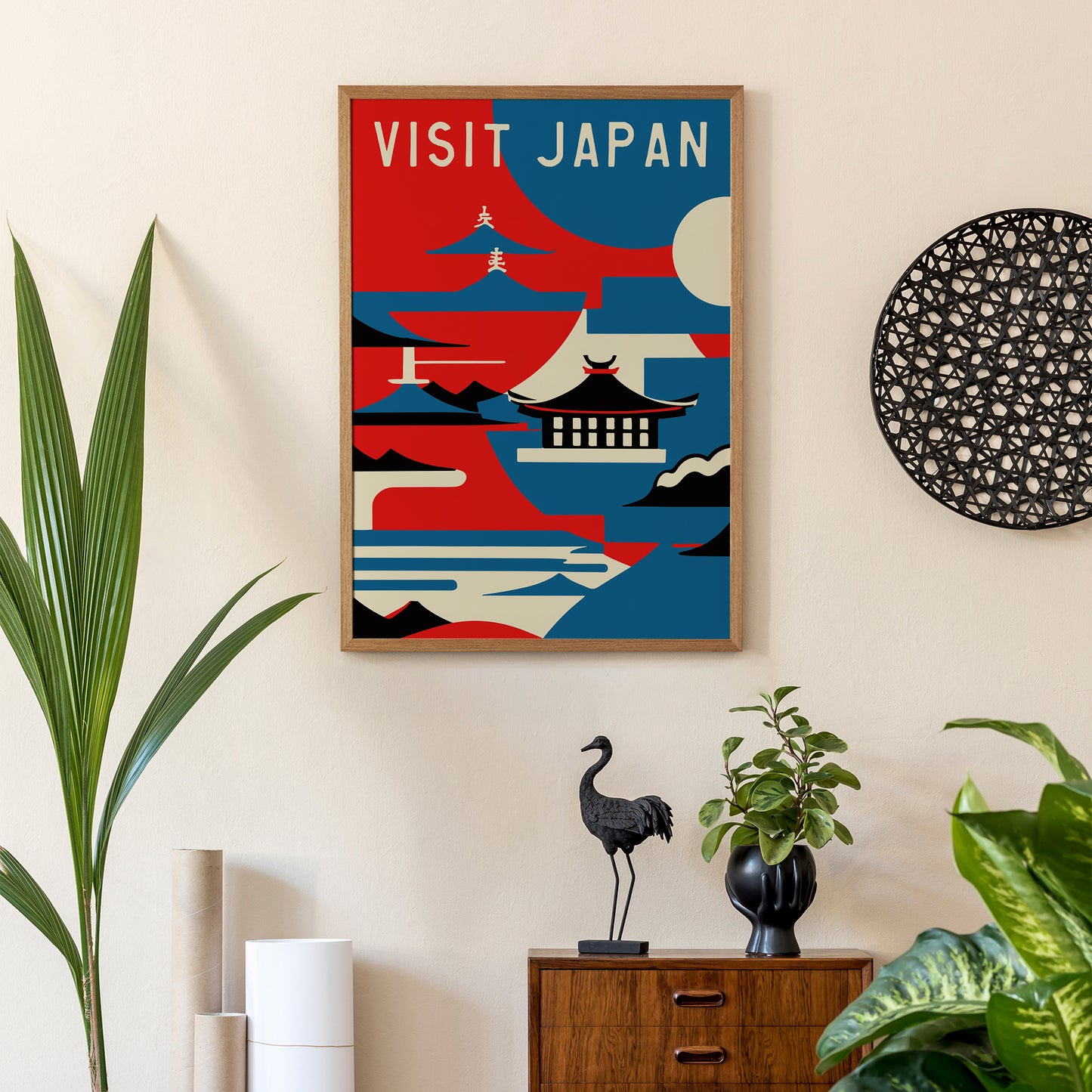 Visit Japan Travel Poster