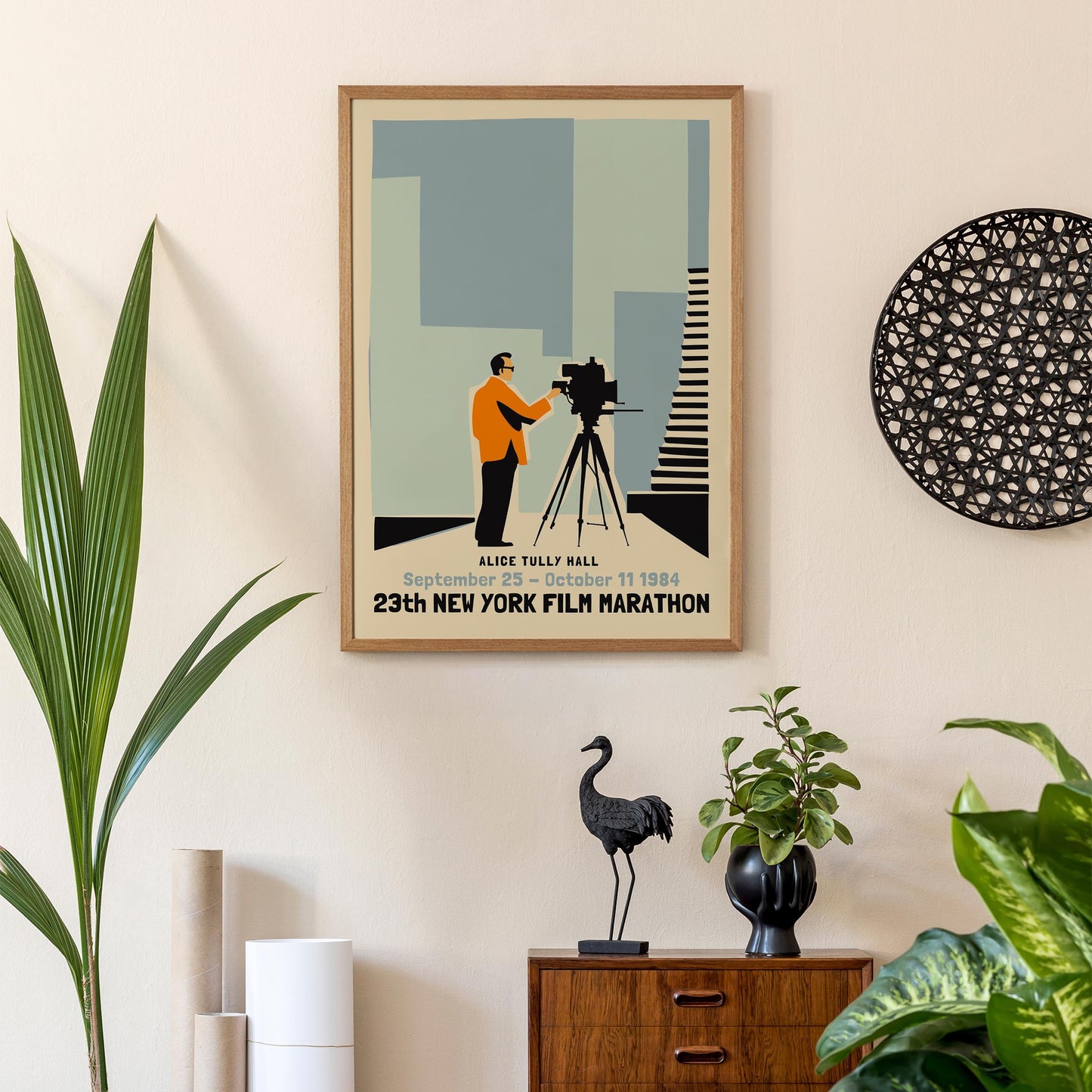 New York Film Festival Poster Print