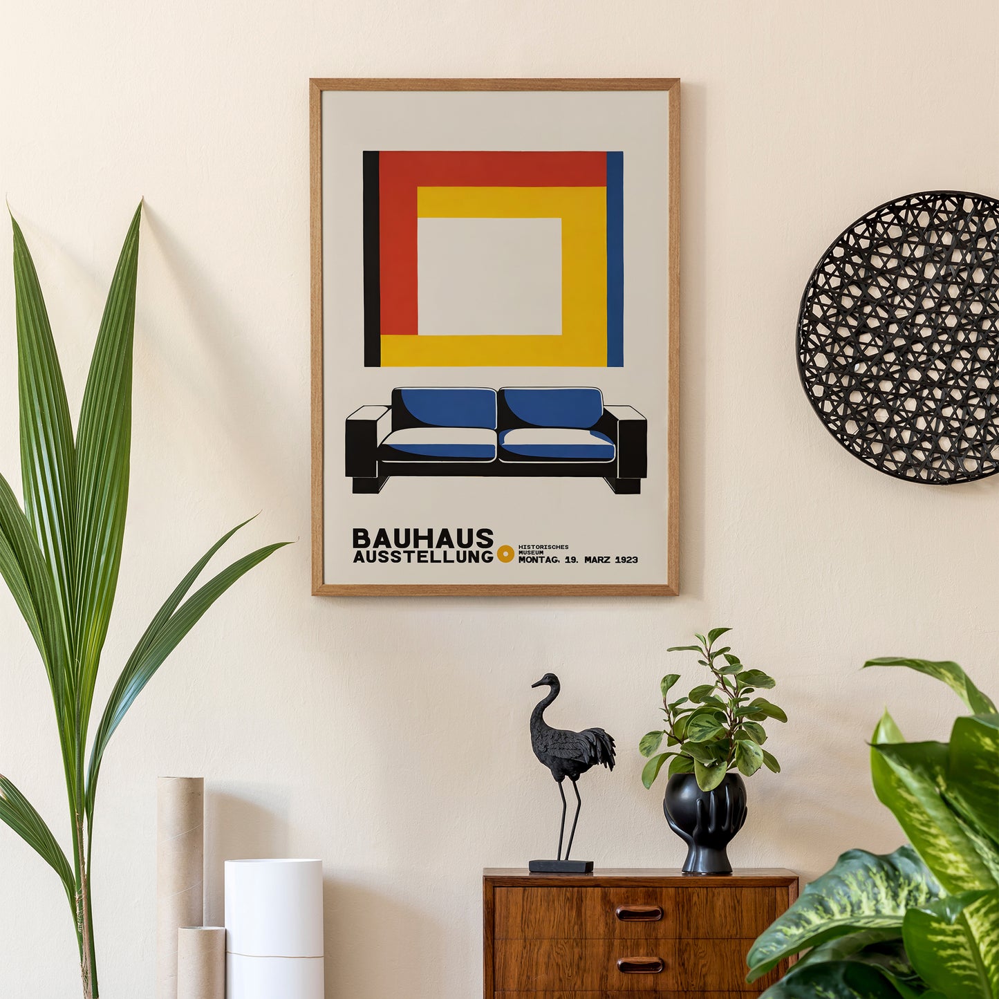 Bauhaus Furniture Exhibition Poster