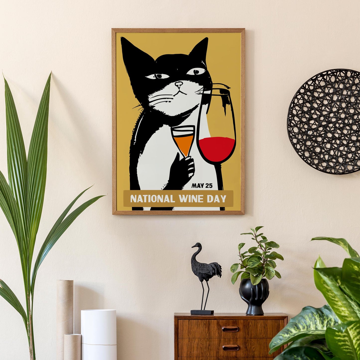 Wine Day Art Print