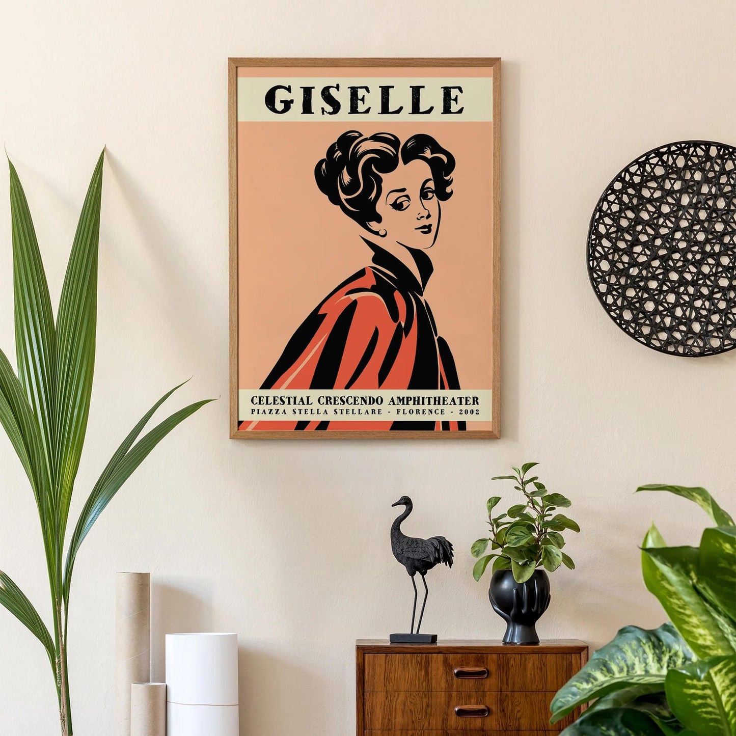 Giselle Vintage Ballet Poster