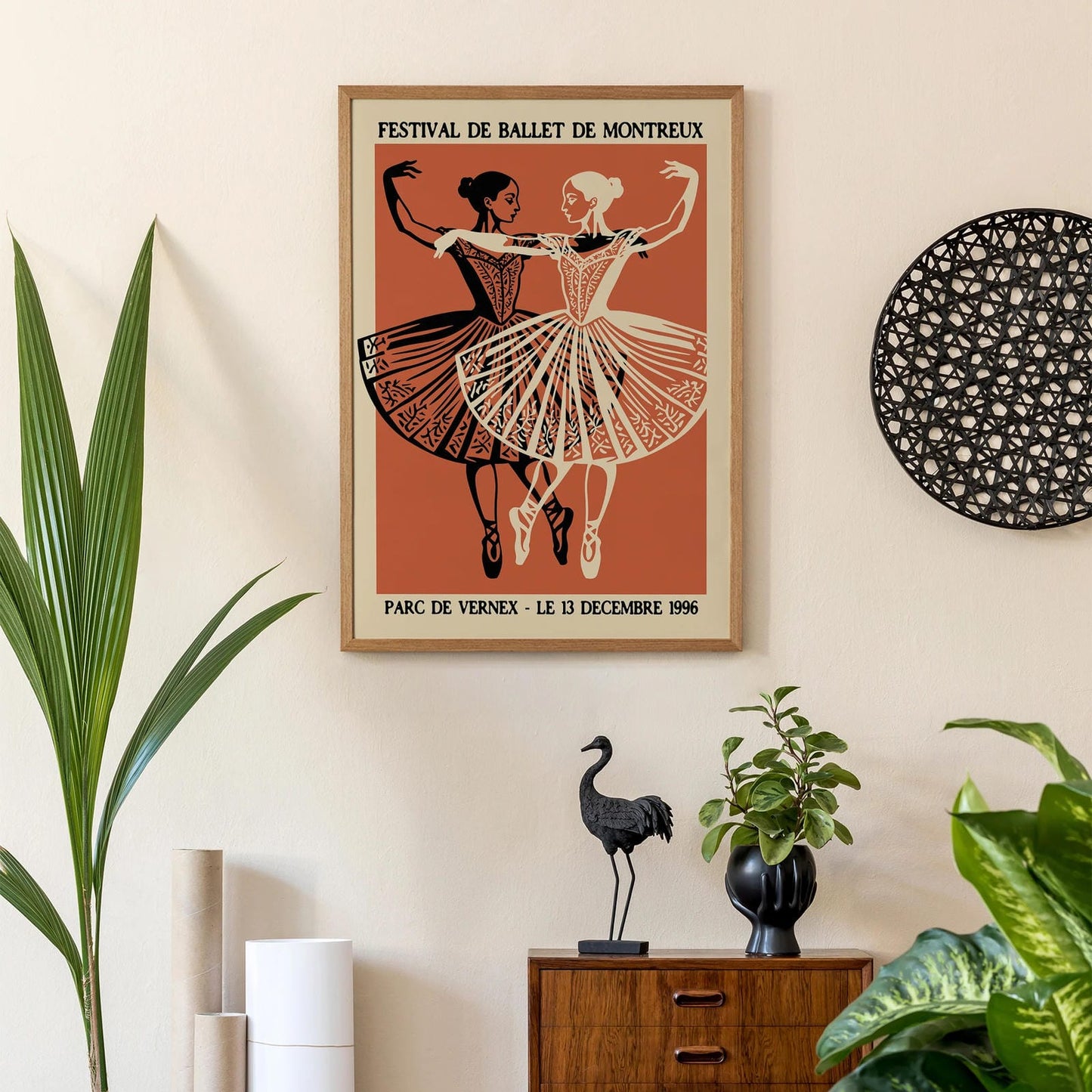 French Ballet Vintage Poster