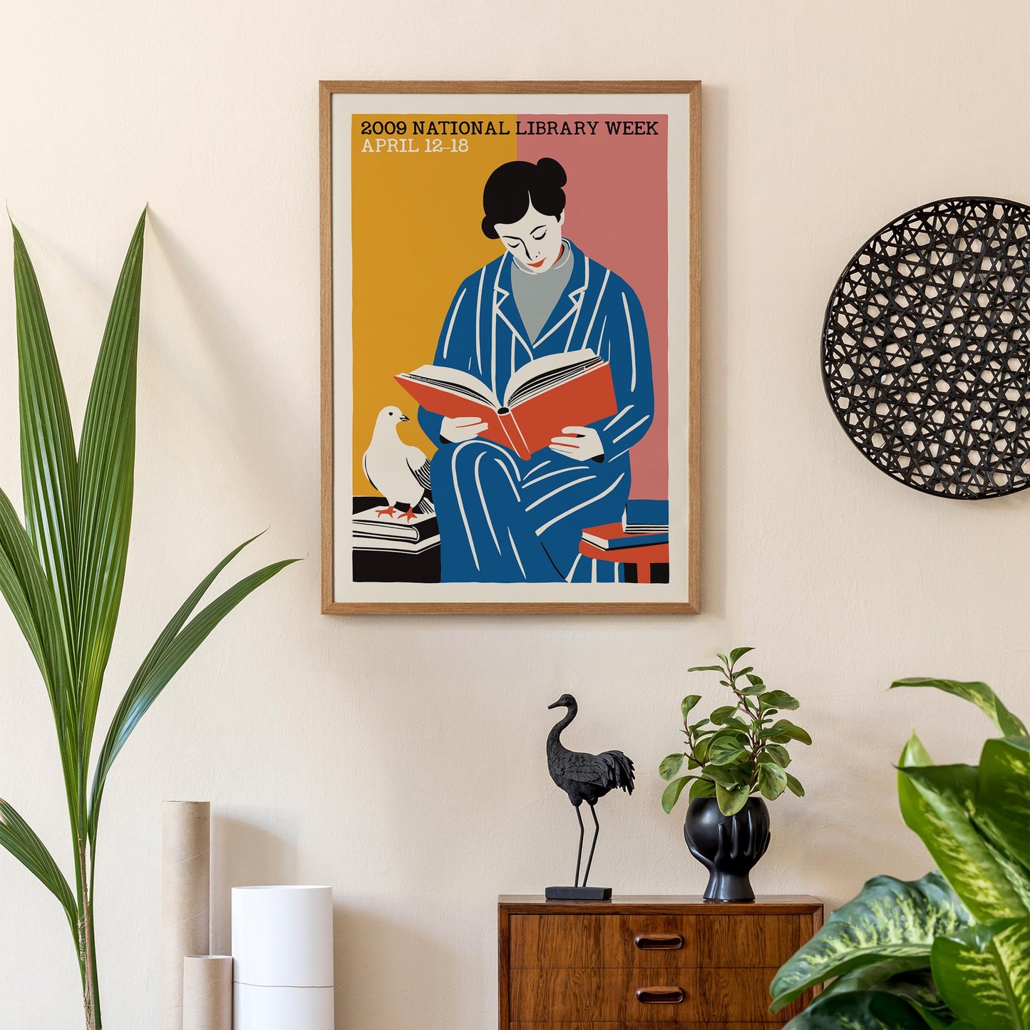 National Library Week Reading Poster