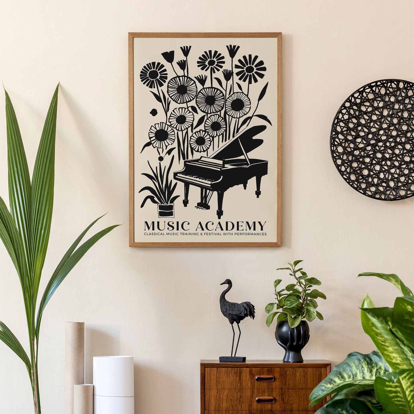 Music Academy Elegant Poster