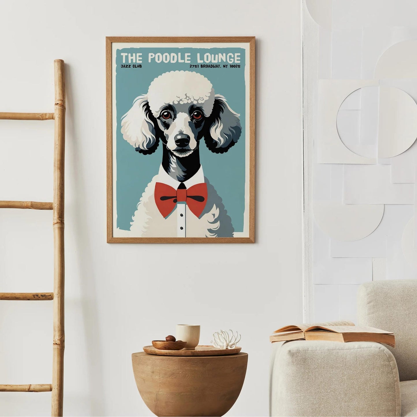 The Poodle Lounge Jazz Poster