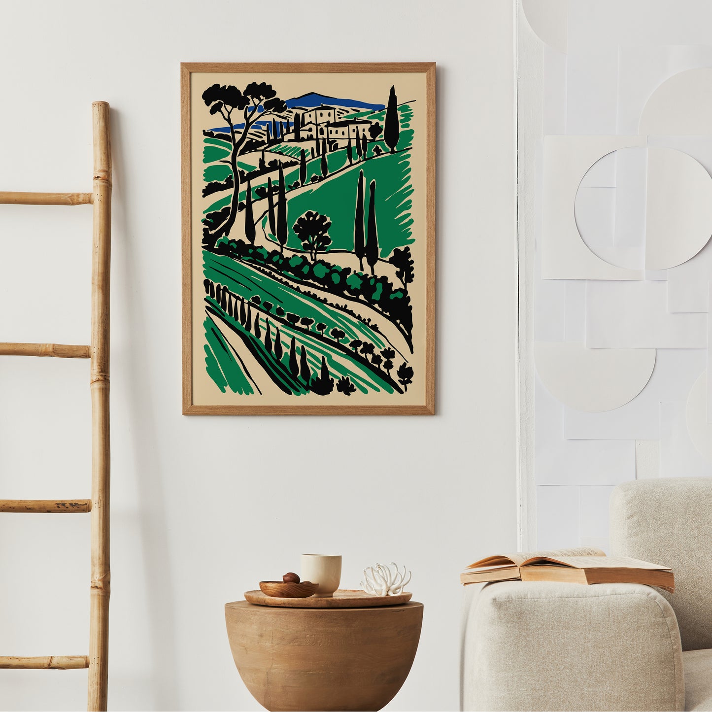 Tuscany Italy Landscape Poster