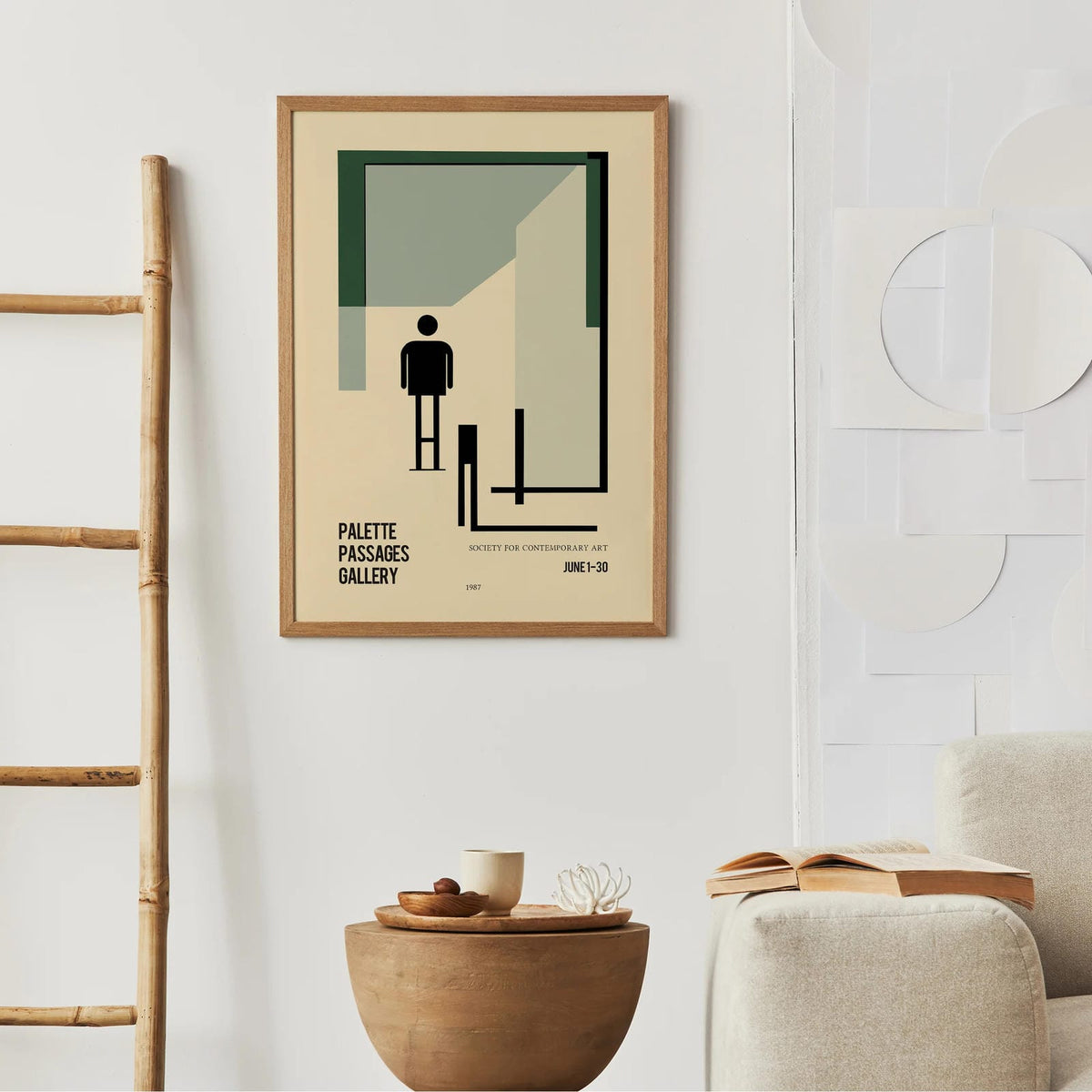 Vintage Art Exhibition Poster