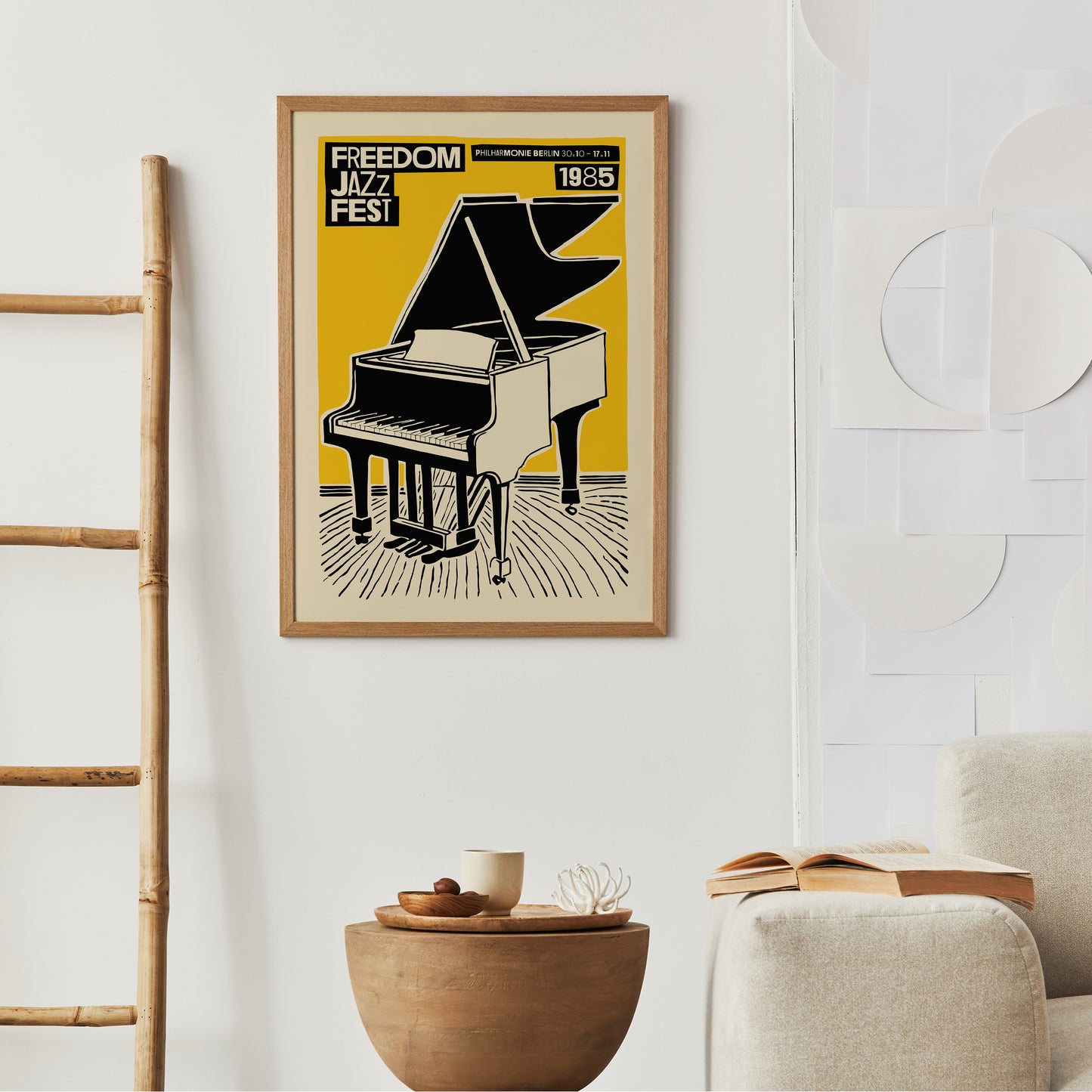 Freedom Jazz Fest 1985 Poster