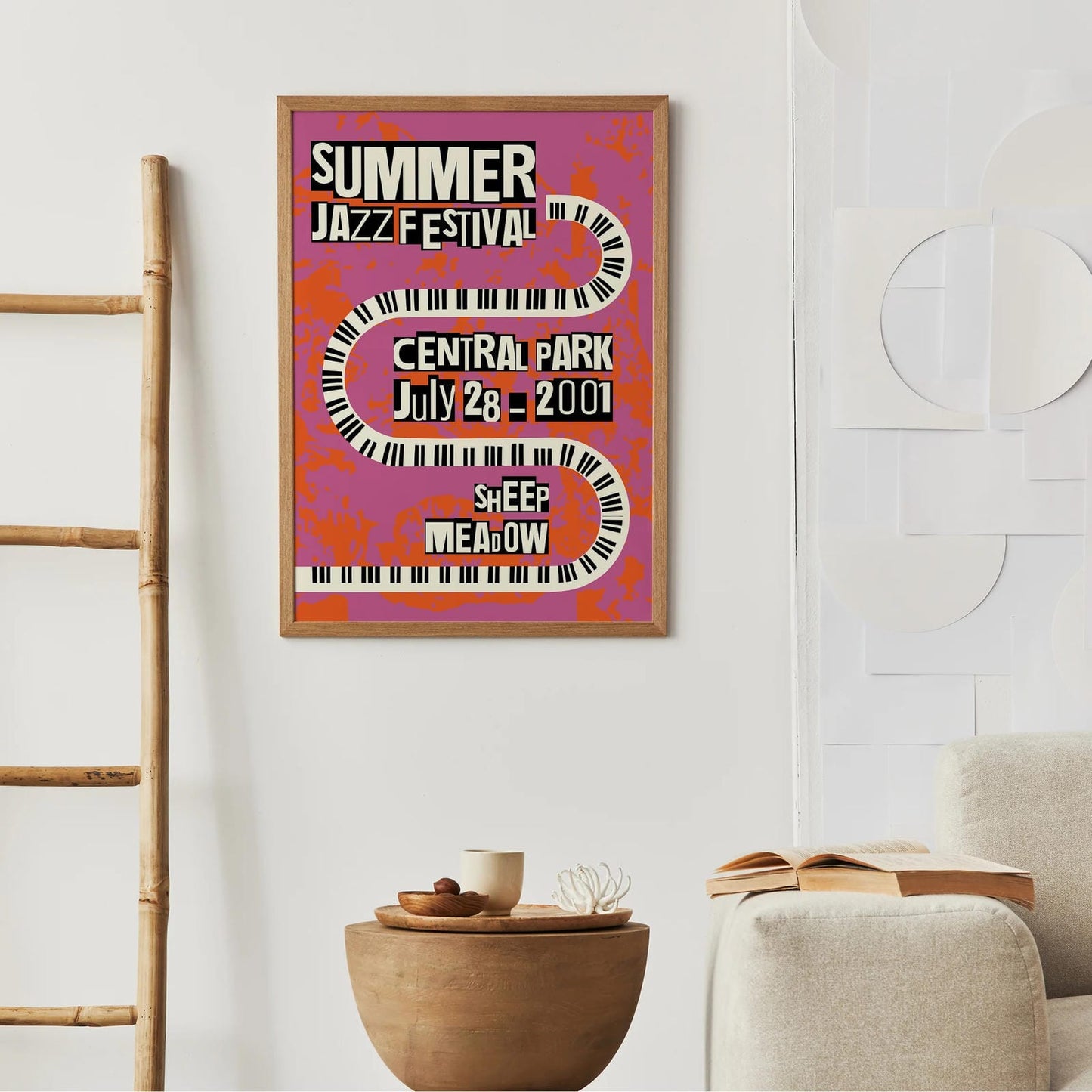 Summer Jazz Festival 2001 NYC Music Poster
