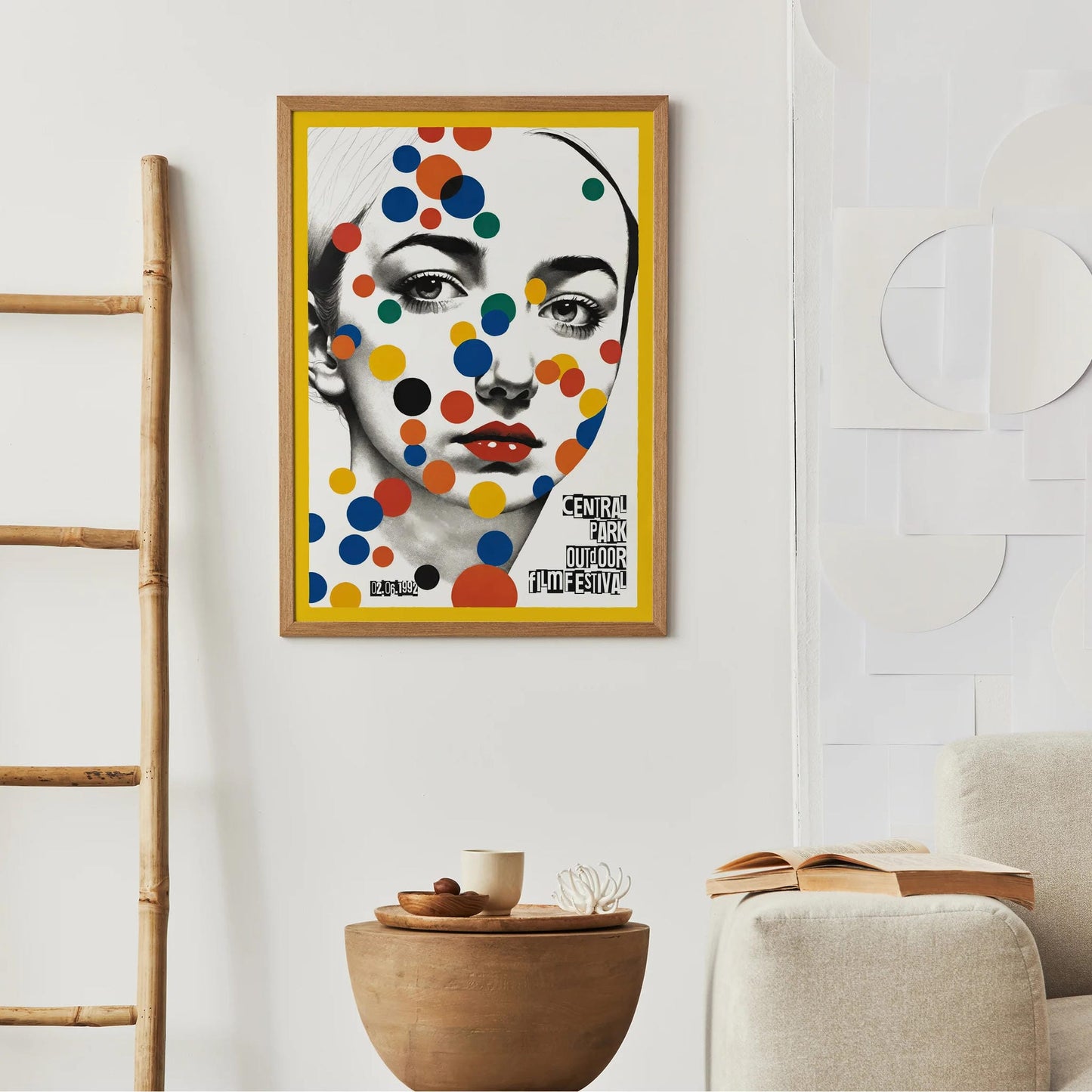 Central Park Film Fest Pop Art Poster