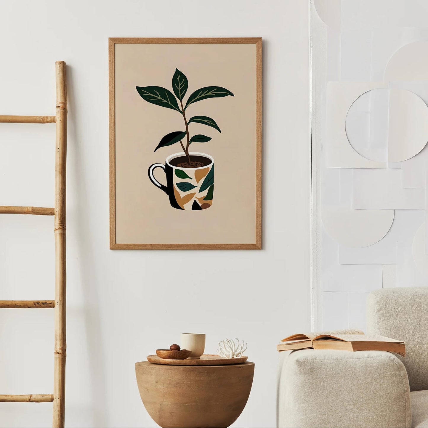 Ground Coffee Retro Poster