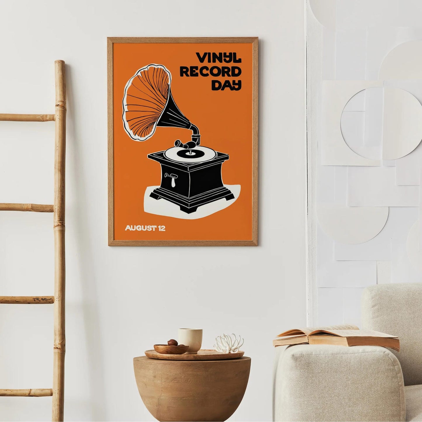 Vinyl Record Day - Orange Poster