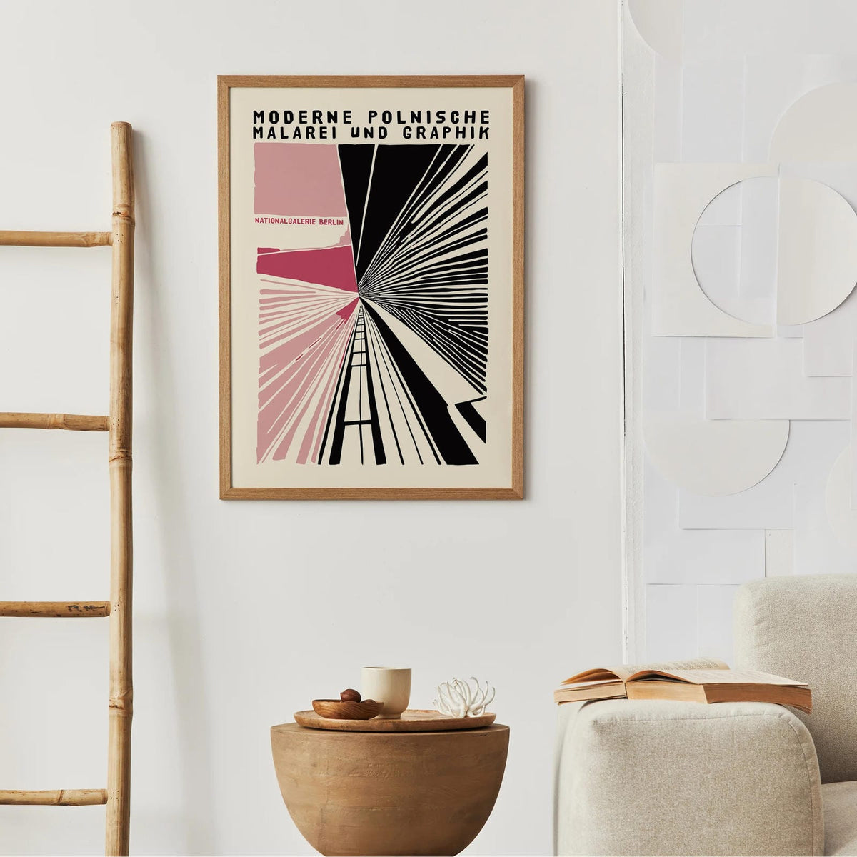 Vintage Art Exhibition Advertising Poster Print