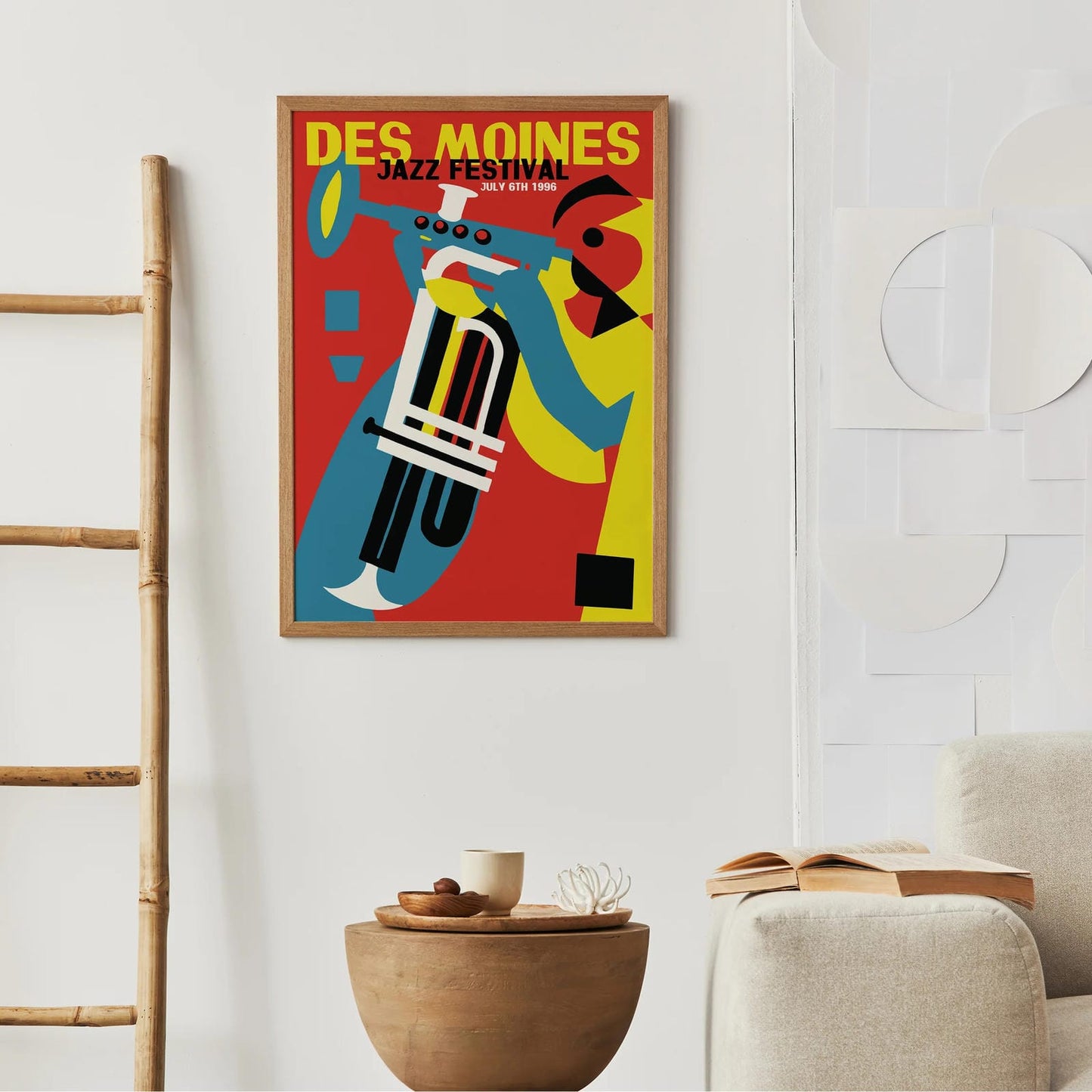 Des Moines Jazz Festival 1996 Poster