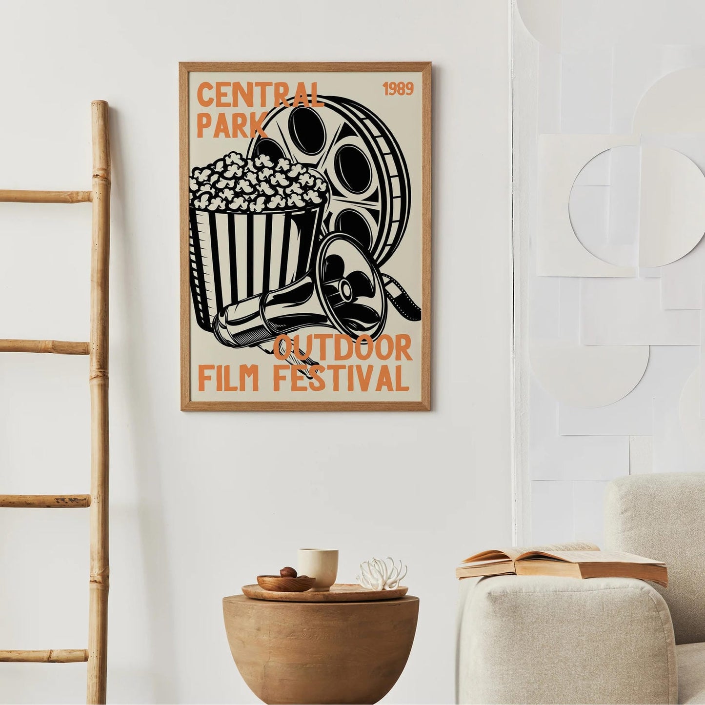 Central Park Film Festival Vintage Poster