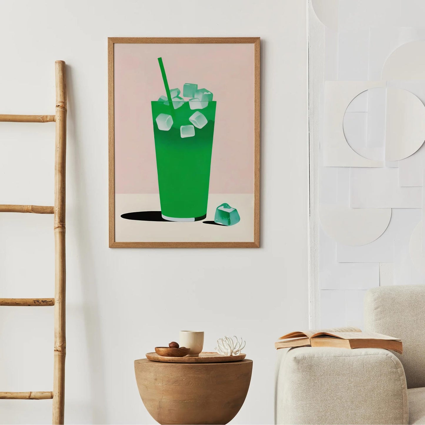 Iced Matcha Wall Art