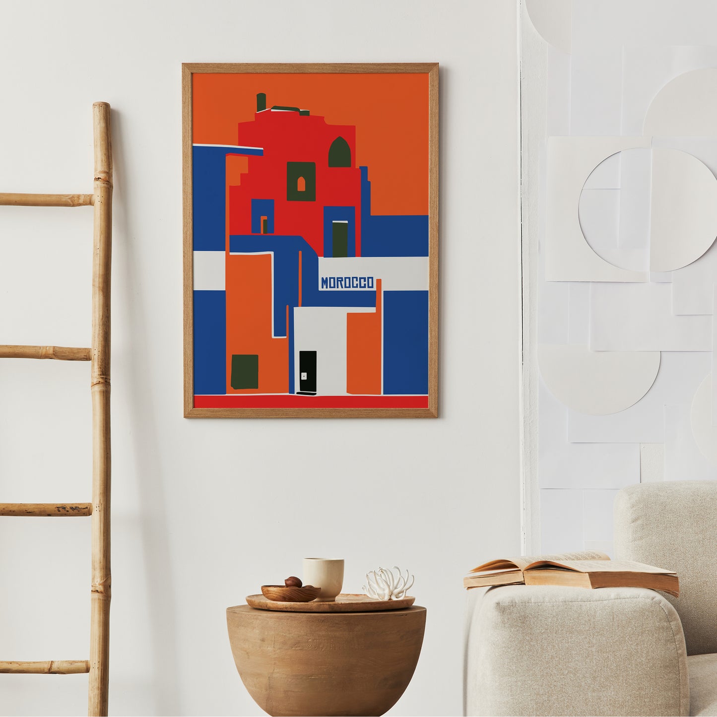 Morocco Travel Poster Print