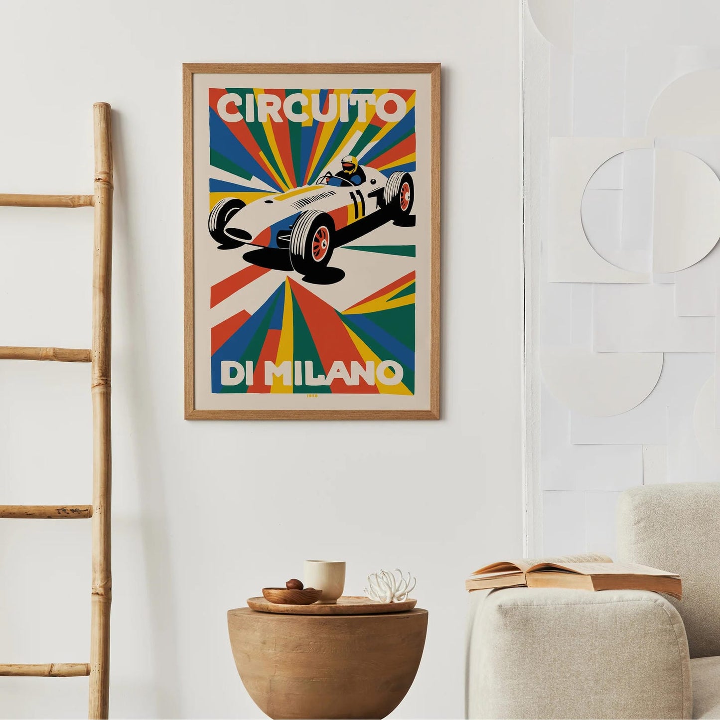 1938 Vintage Racetrack Poster