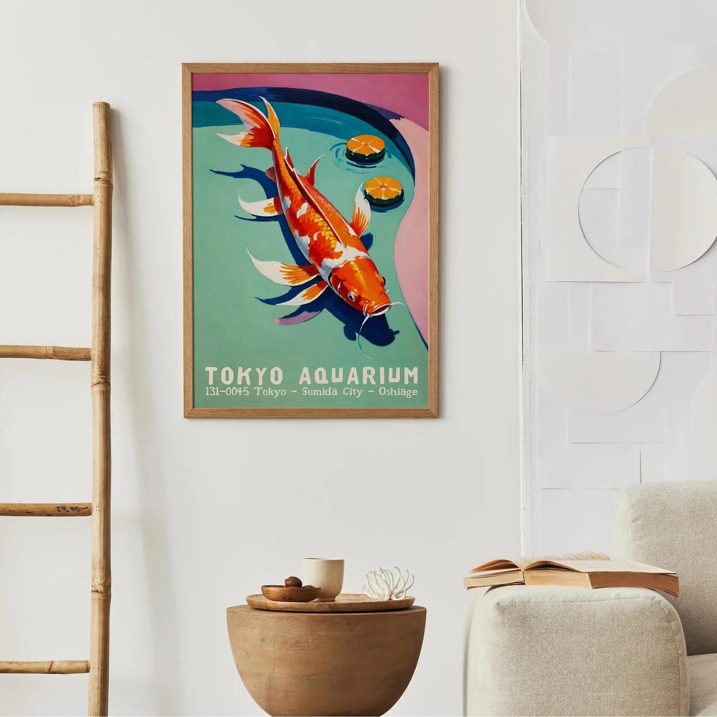 Japanese Aquatic Poster