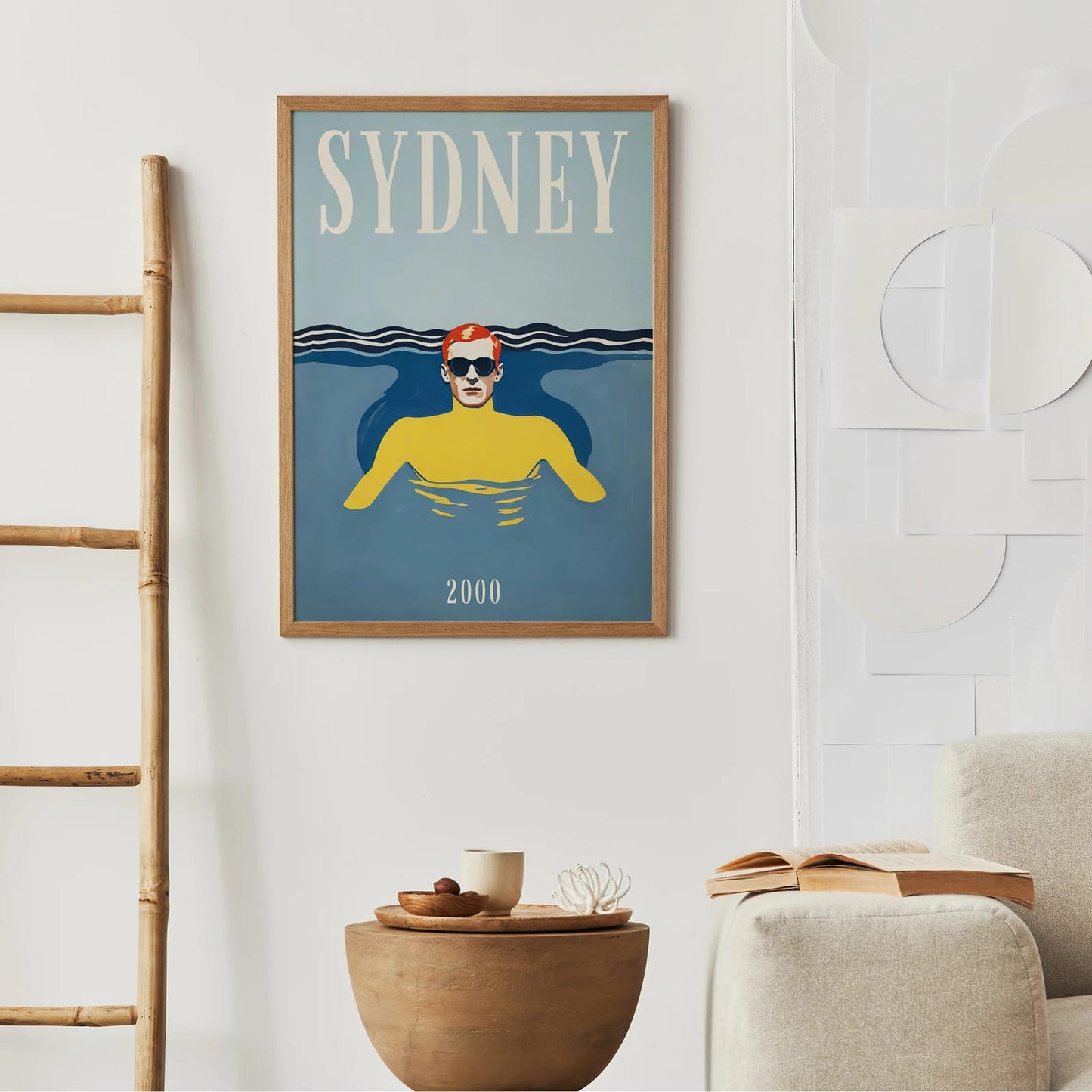 Sydney 2000 Summertime Retro Poster