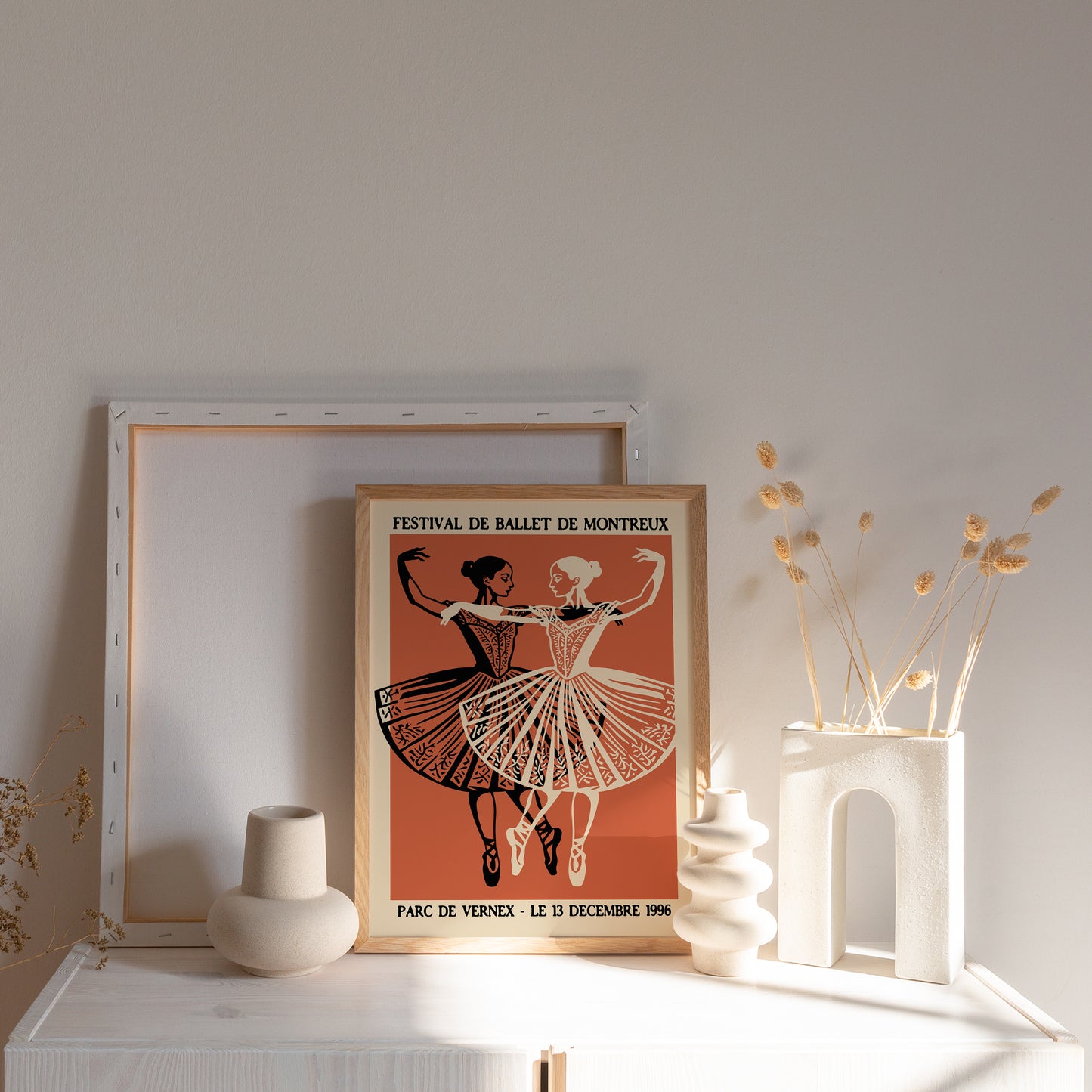 French Ballet Vintage Poster