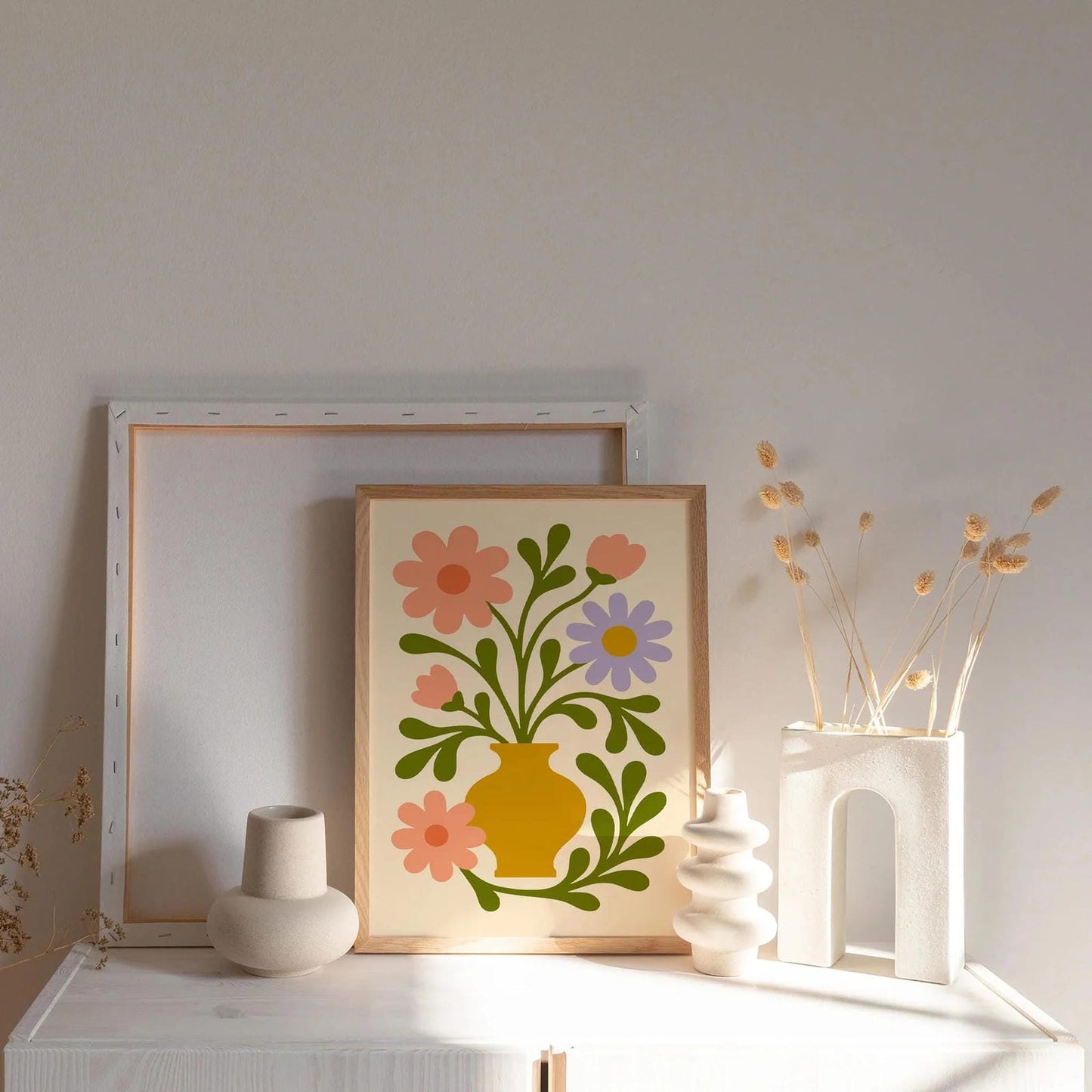Flower Bouquet Wall Art – Nature Print Poster