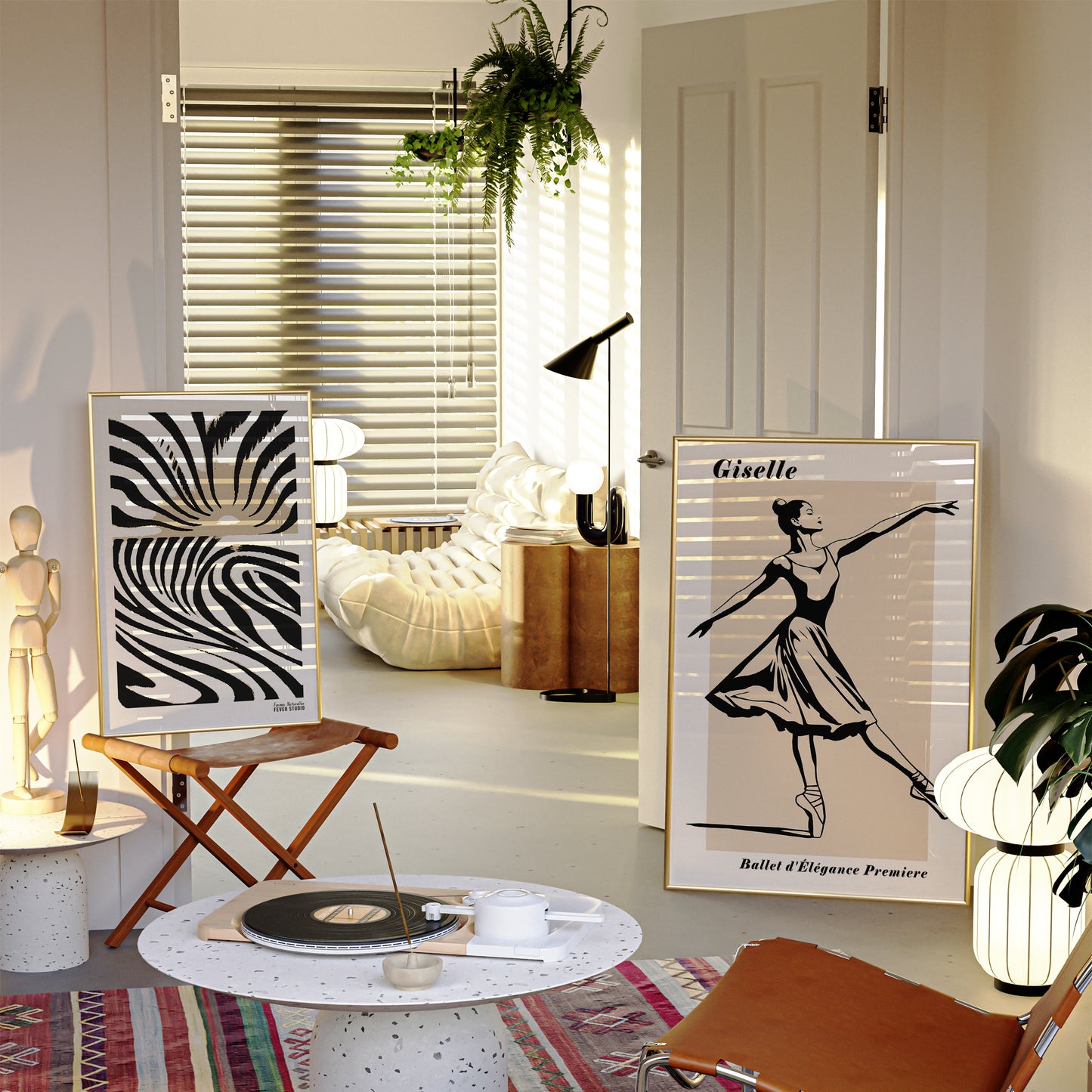 Elegant Giselle Ballet Poster