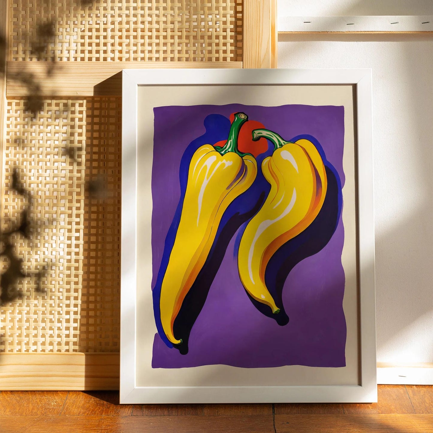 Yellow Chilli Peppers